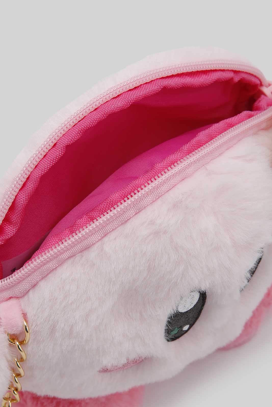 Redtag-Multi-Colour-Character-Faux-Fur-Cross-Body-Bag-Category:Bags,-Colour:Assorted,-Filter:Girls-Accessories,-GIR-Bags,-New-In,-New-In-GIR-ACC,-Non-Sale,-Section:Girls-(0-to-14Yrs),-W22B-Girls-