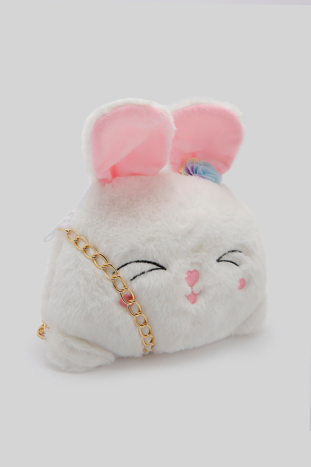 Redtag-Multi-Colour-Character-Faux-Fur-Cross-Body-Bag-Category:Bags,-Colour:Assorted,-Filter:Girls-Accessories,-GIR-Bags,-New-In,-New-In-GIR-ACC,-Non-Sale,-Section:Girls-(0-to-14Yrs),-W22B-Girls-