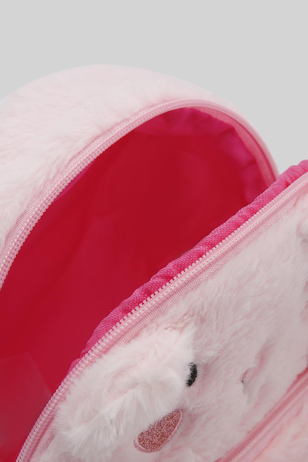 Redtag-Multi-Colour-Character-Faux-Fur-Backpack-Category:Bags,-Colour:Assorted,-Filter:Girls-Accessories,-GIR-Bags,-New-In,-New-In-GIR-ACC,-Non-Sale,-Section:Girls-(0-to-14Yrs),-W22B-Girls-
