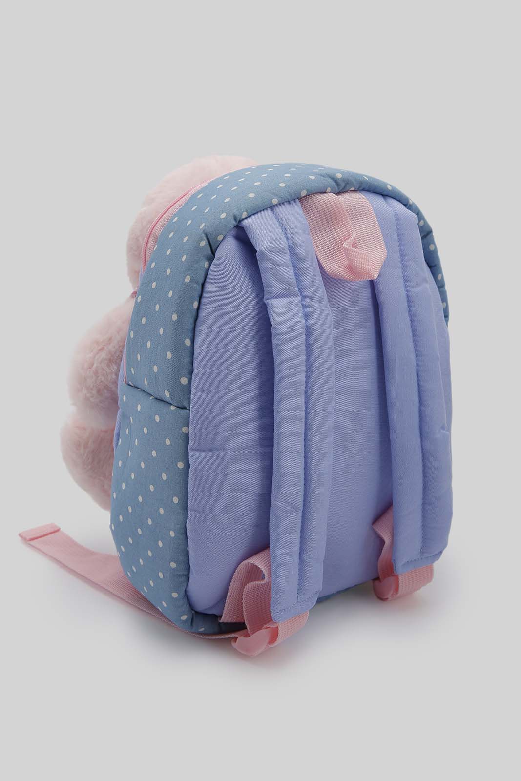 Redtag-Multi-Colour-Character-Faux-Fur-Backpack-Category:Bags,-Colour:Assorted,-Filter:Girls-Accessories,-GIR-Bags,-New-In,-New-In-GIR-ACC,-Non-Sale,-Section:Girls-(0-to-14Yrs),-W22B-Girls-