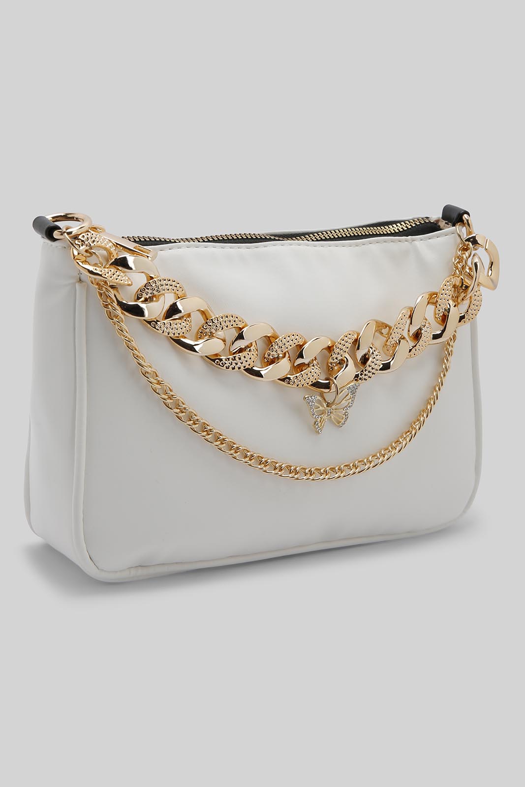 Redtag-White-Cross-Body-Bag-Category:Bags,-Colour:White,-Filter:Girls-Accessories,-GIR-Bags,-New-In,-New-In-GIR-ACC,-Non-Sale,-Section:Girls-(0-to-14Yrs),-W22A-Girls-