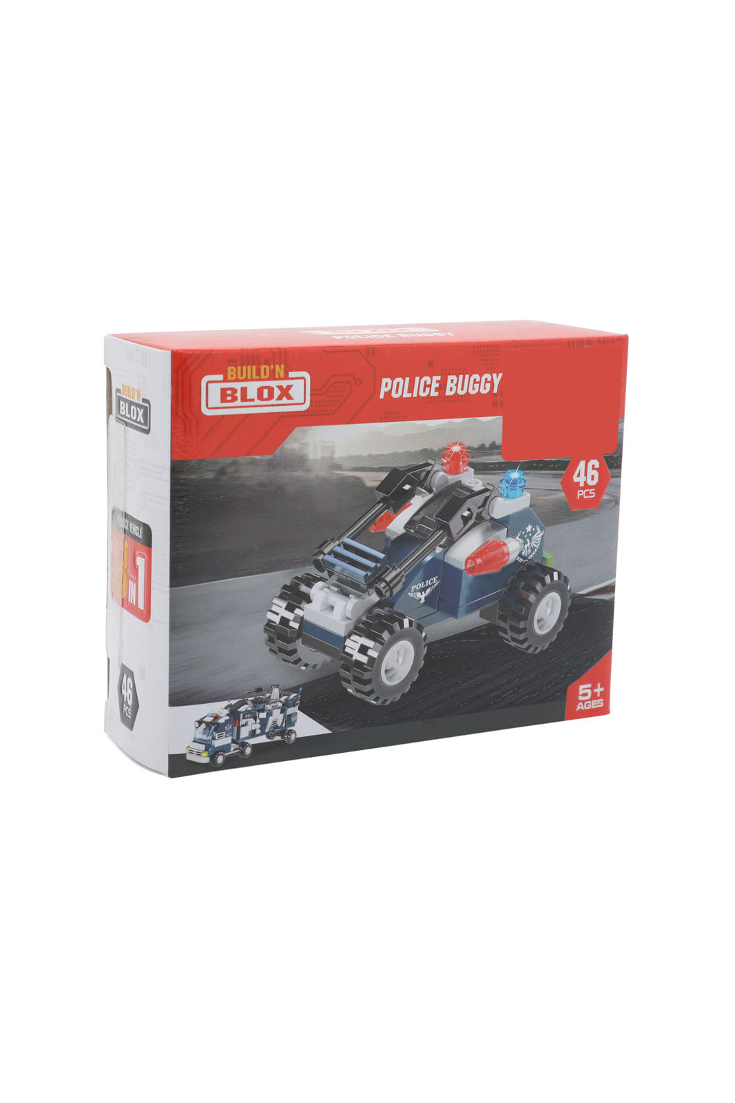 Redtag-Build'N-Blox-Police-Series---8-In-1-Category:Toys,-Colour:Assorted,-Filter:Toys-Accessories,-IMP-Toys,-New-In,-New-In-IMP-ACC,-Non-Sale,-Section:Girls-(0-to-14Yrs),-W22A-Toys-