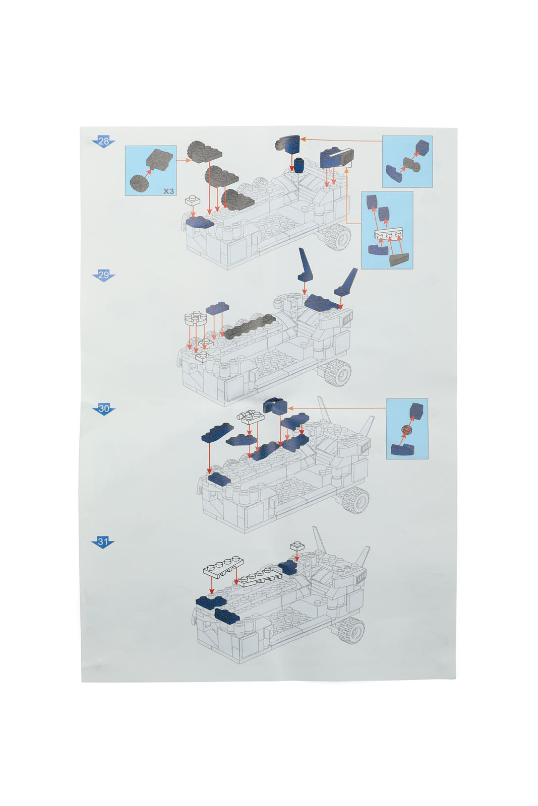 Redtag-Build'N-Blox-Police-Series---8-In-1-Category:Toys,-Colour:Assorted,-Filter:Toys-Accessories,-IMP-Toys,-New-In,-New-In-IMP-ACC,-Non-Sale,-Section:Girls-(0-to-14Yrs),-W22A-Toys-
