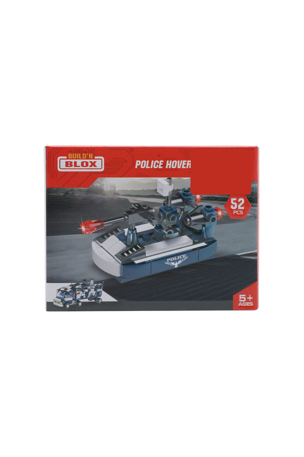Redtag-Build'N-Blox-Police-Series---8-In-1-Category:Toys,-Colour:Assorted,-Filter:Toys-Accessories,-IMP-Toys,-New-In,-New-In-IMP-ACC,-Non-Sale,-Section:Girls-(0-to-14Yrs),-W22A-Toys-