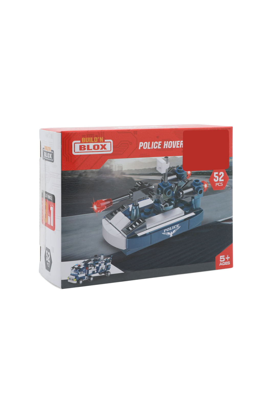 Redtag-Build'N-Blox-Police-Series---8-In-1-Category:Toys,-Colour:Assorted,-Filter:Toys-Accessories,-IMP-Toys,-New-In,-New-In-IMP-ACC,-Non-Sale,-Section:Girls-(0-to-14Yrs),-W22A-Toys-