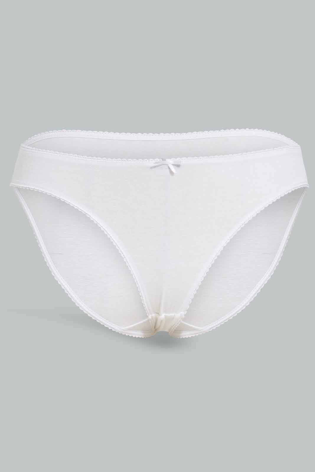 Redtag-Assorted-Plain-Bikini-Brief-5-Pack-365,-Category:Briefs,-Colour:Assorted,-Deals:New-In,-Filter:Women's-Clothing,-New-In-Women-APL,-Non-Sale,-Section:Women,-Women-Briefs--