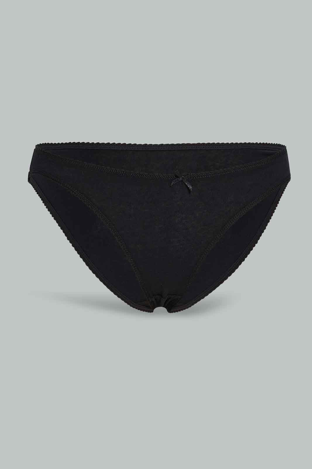 Redtag-Assorted-Plain-Bikini-Brief-5-Pack-365,-Category:Briefs,-Colour:Assorted,-Deals:New-In,-Filter:Women's-Clothing,-New-In-Women-APL,-Non-Sale,-Section:Women,-Women-Briefs--