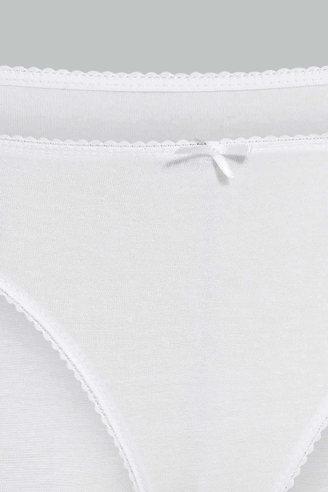 Redtag-Assorted-Plain-Bikini-Brief-5-Pack-365,-Category:Briefs,-Colour:Assorted,-Deals:New-In,-Filter:Women's-Clothing,-New-In-Women-APL,-Non-Sale,-Section:Women,-Women-Briefs--