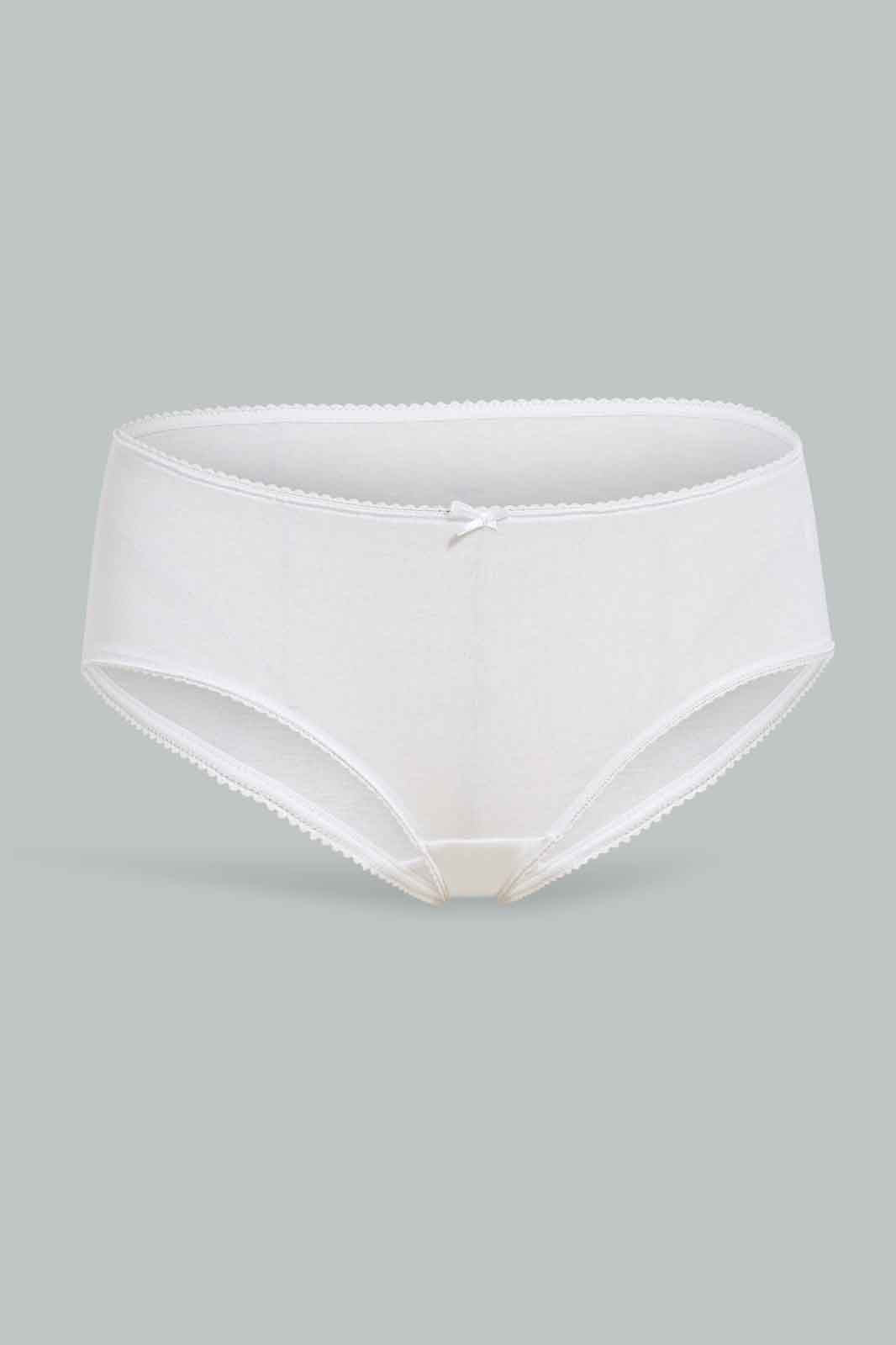 Redtag-Assorted-Plain-Boy-leg-Brief-5-Pack-365,-Category:Briefs,-Colour:Assorted,-Deals:New-In,-Filter:Women's-Clothing,-New-In-Women-APL,-Non-Sale,-Section:Women,-Women-Briefs--