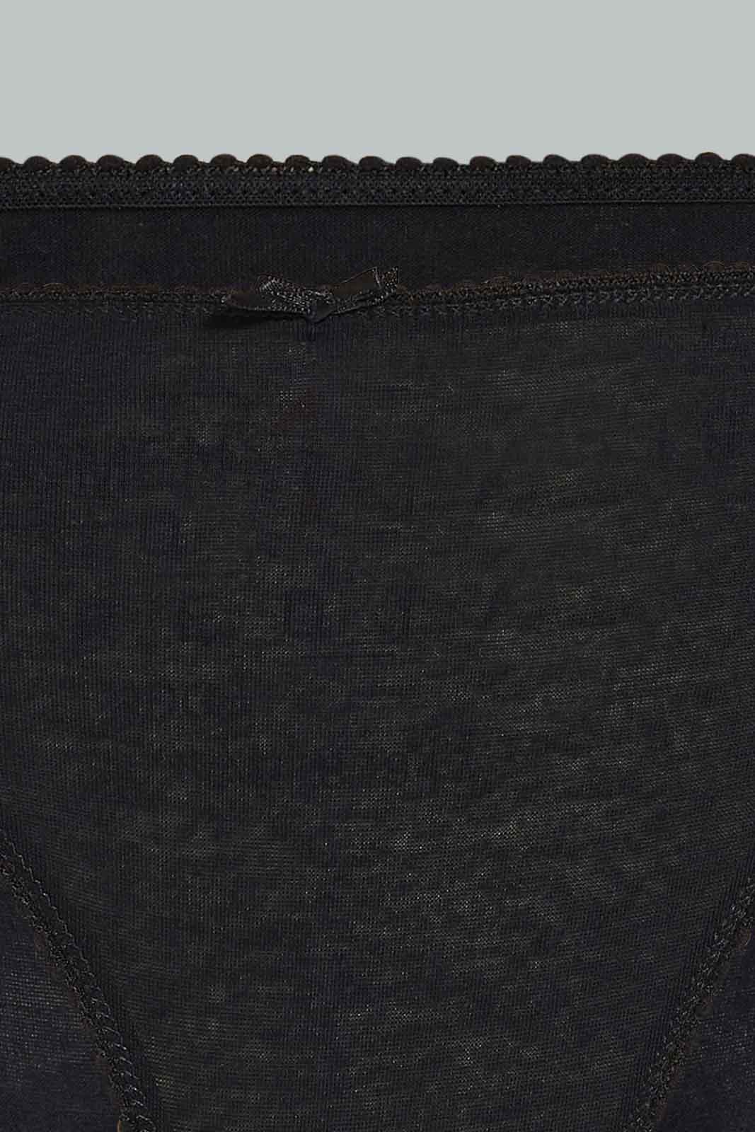 Redtag-Assorted-Plain-Hi-leg-Brief-5-Pack-365,-Category:Briefs,-Colour:Assorted,-Deals:New-In,-Filter:Women's-Clothing,-New-In-Women-APL,-Non-Sale,-Section:Women,-Women-Briefs--