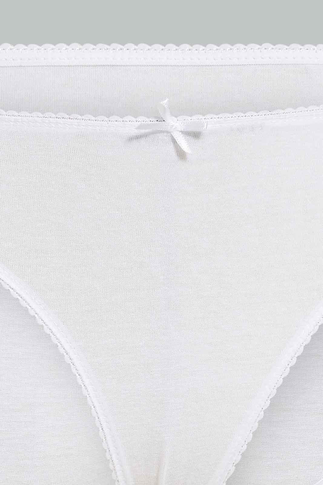 Redtag-Assorted-Plain-Bikini-Brief-5-Pack-365,-Category:Briefs,-Colour:Assorted,-Deals:New-In,-Filter:Women's-Clothing,-New-In-Women-APL,-Non-Sale,-Section:Women,-Women-Briefs--