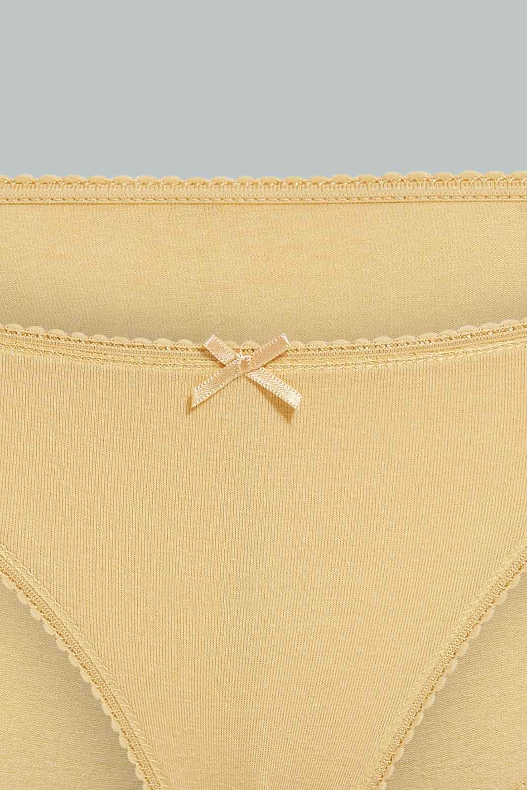 Redtag-Assorted-Plain-Bikini-Brief-5-Pack-365,-Category:Briefs,-Colour:Assorted,-Deals:New-In,-Filter:Women's-Clothing,-New-In-Women-APL,-Non-Sale,-Section:Women,-Women-Briefs--