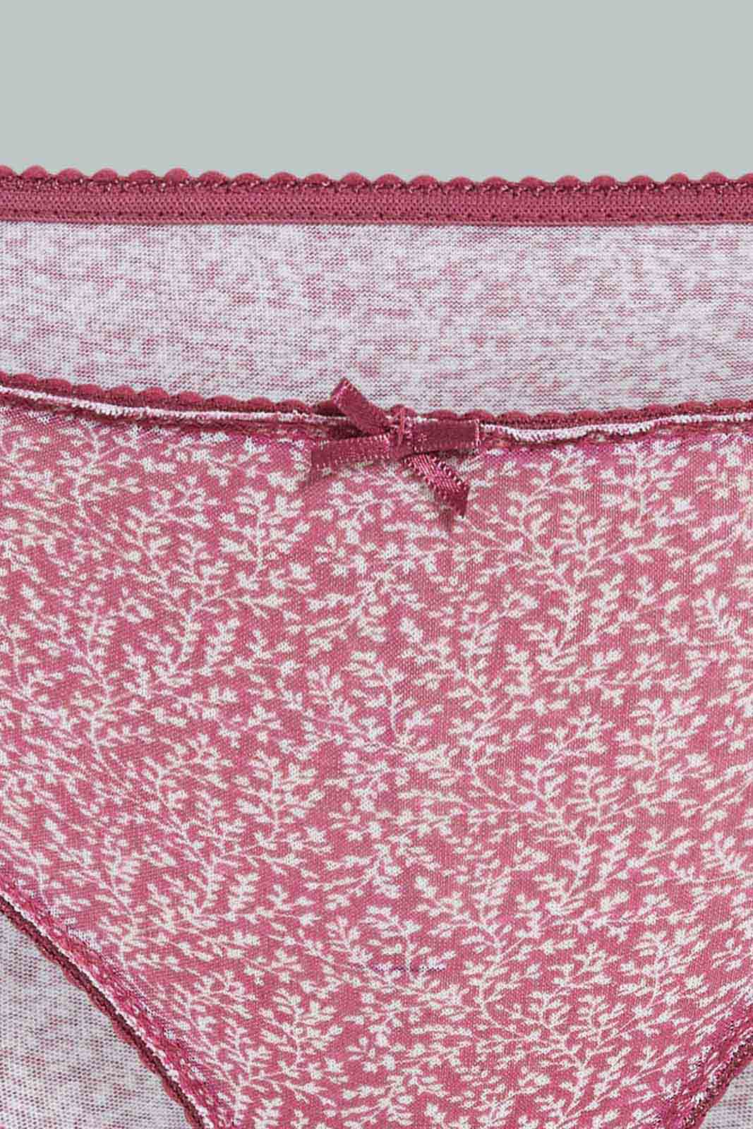 Redtag-Assorted-Plain-Boy-leg-Brief-5-Pack-365,-Category:Briefs,-Colour:Assorted,-Deals:New-In,-Filter:Women's-Clothing,-New-In-Women-APL,-Non-Sale,-Section:Women,-Women-Briefs--