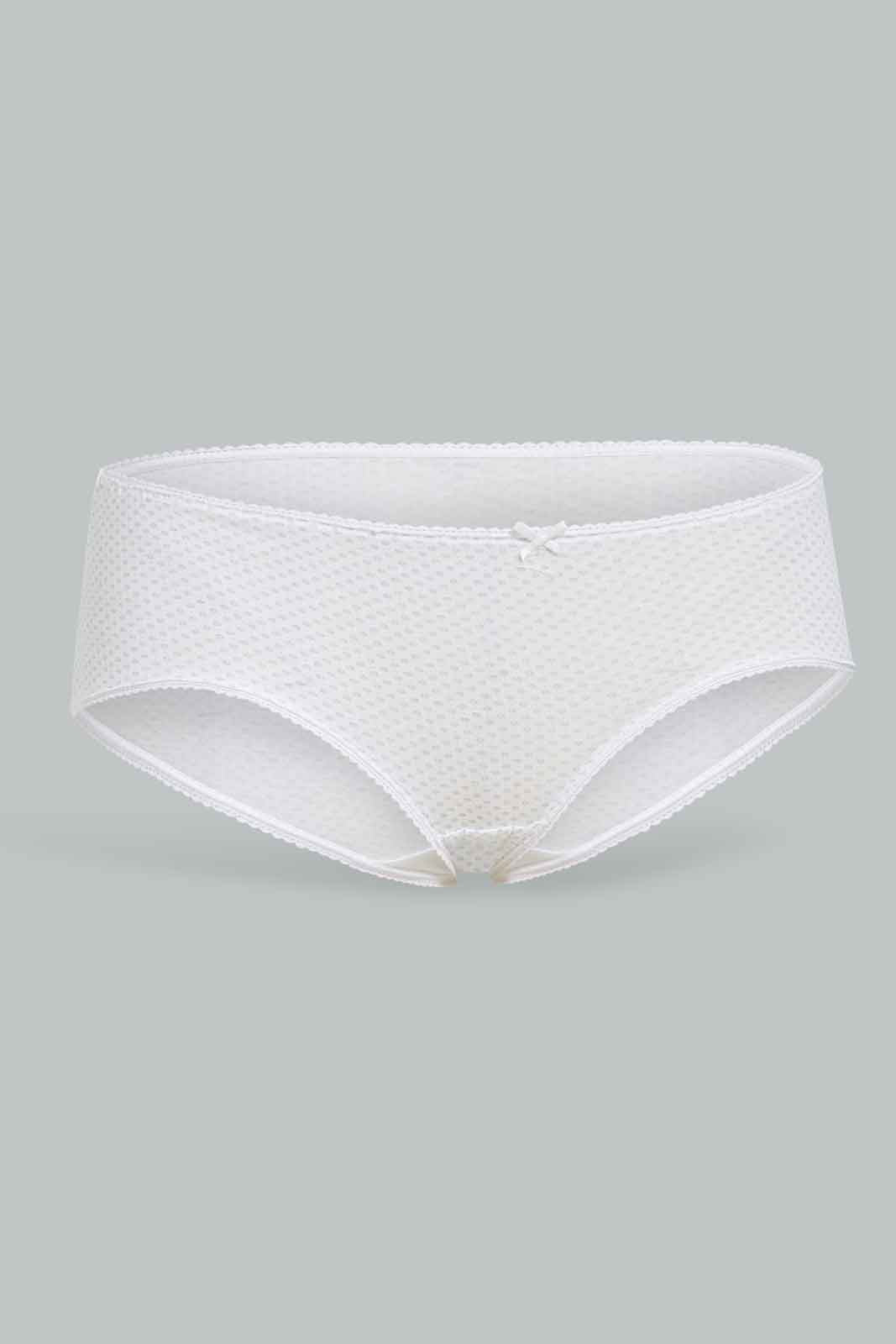 Redtag-Assorted-Plain-Boy-leg-Brief-5-Pack-365,-Category:Briefs,-Colour:Assorted,-Deals:New-In,-Filter:Women's-Clothing,-New-In-Women-APL,-Non-Sale,-Section:Women,-Women-Briefs--