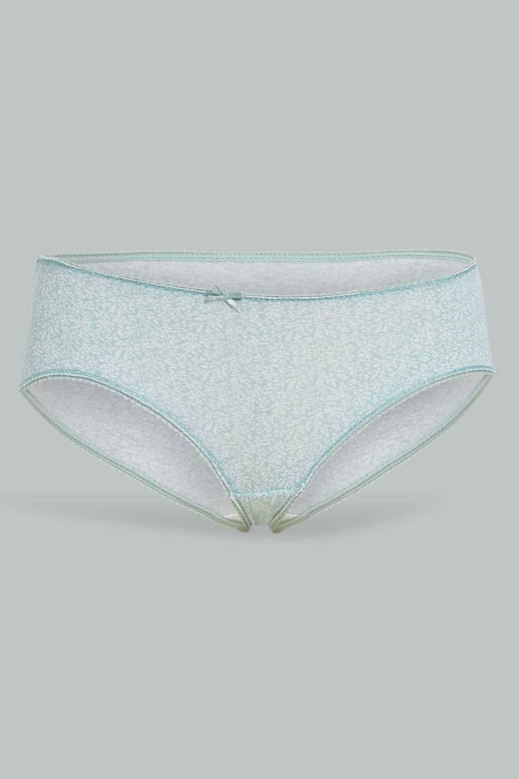 Redtag-Assorted-Plain-Boy-leg-Brief-5-Pack-365,-Category:Briefs,-Colour:Assorted,-Deals:New-In,-Filter:Women's-Clothing,-New-In-Women-APL,-Non-Sale,-Section:Women,-Women-Briefs--