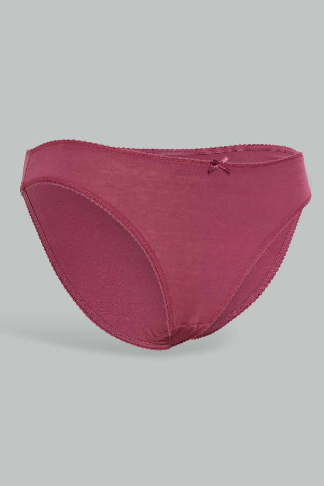 Redtag-Assorted-Plain-Hi-leg-Brief-5-Pack-365,-Category:Briefs,-Colour:Assorted,-Deals:New-In,-Dept:Ladieswear,-Filter:Women's-Clothing,-New-In-Women-APL,-Non-Sale,-Section:Women,-Women-Briefs--