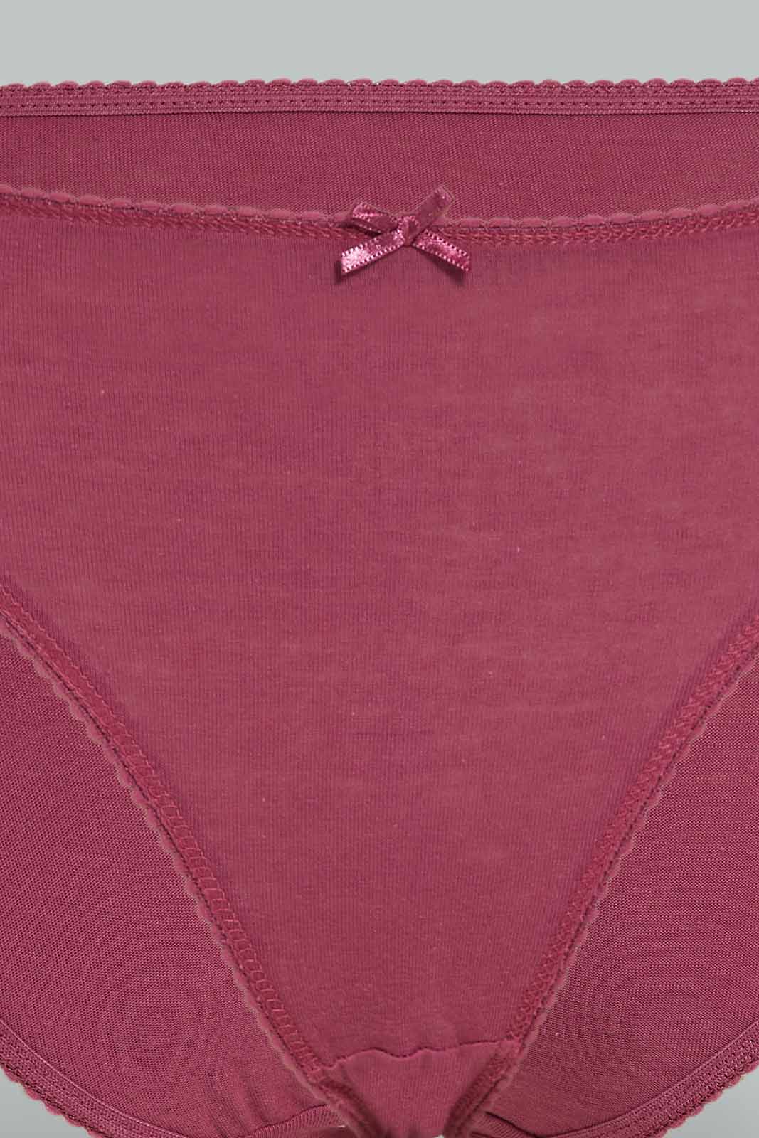 Redtag-Assorted-Plain-Hi-leg-Brief-5-Pack-365,-Category:Briefs,-Colour:Assorted,-Deals:New-In,-Dept:Ladieswear,-Filter:Women's-Clothing,-New-In-Women-APL,-Non-Sale,-Section:Women,-Women-Briefs--
