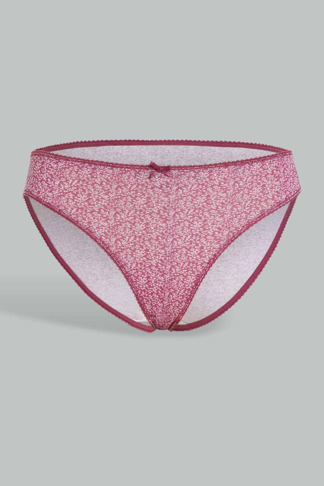 Redtag-Assorted-Plain-Hi-leg-Brief-5-Pack-365,-Category:Briefs,-Colour:Assorted,-Deals:New-In,-Dept:Ladieswear,-Filter:Women's-Clothing,-New-In-Women-APL,-Non-Sale,-Section:Women,-Women-Briefs--