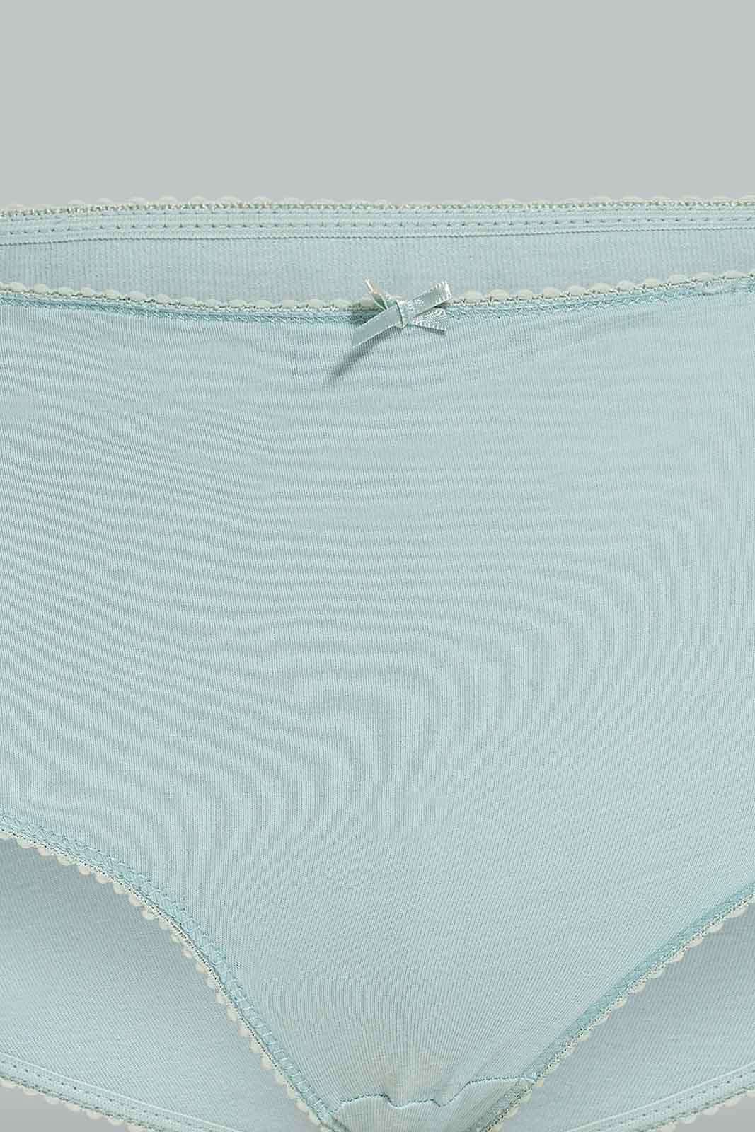 Redtag-Assorted-Plain-Full-Brief-5-Pack-365,-Category:Briefs,-Colour:Assorted,-Deals:New-In,-Filter:Women's-Clothing,-New-In-Women-APL,-Non-Sale,-Section:Women,-Women-Briefs--