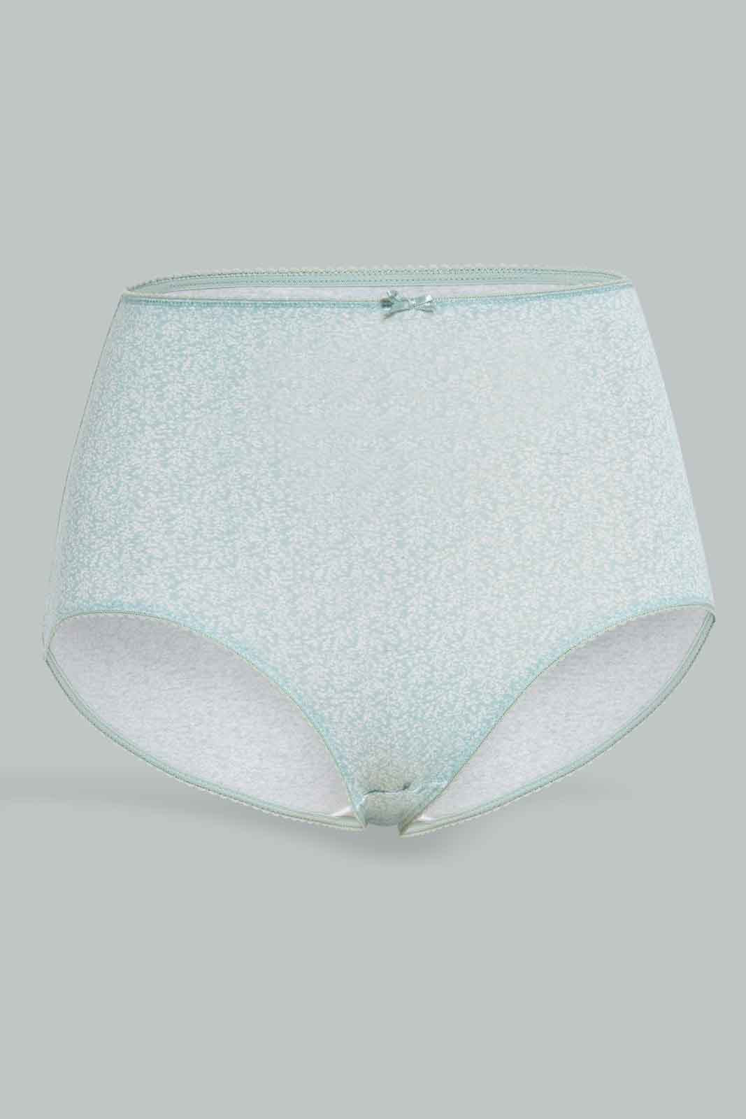 Redtag-Assorted-Plain-Full-Brief-5-Pack-365,-Category:Briefs,-Colour:Assorted,-Deals:New-In,-Filter:Women's-Clothing,-New-In-Women-APL,-Non-Sale,-Section:Women,-Women-Briefs--