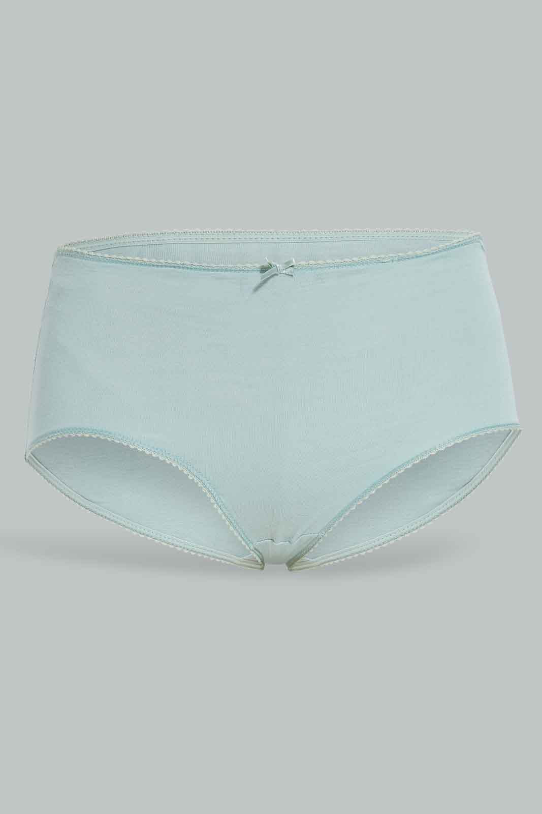 Redtag-Assorted-Plain-Full-Brief-5-Pack-365,-Category:Briefs,-Colour:Assorted,-Deals:New-In,-Filter:Women's-Clothing,-New-In-Women-APL,-Non-Sale,-Section:Women,-Women-Briefs--
