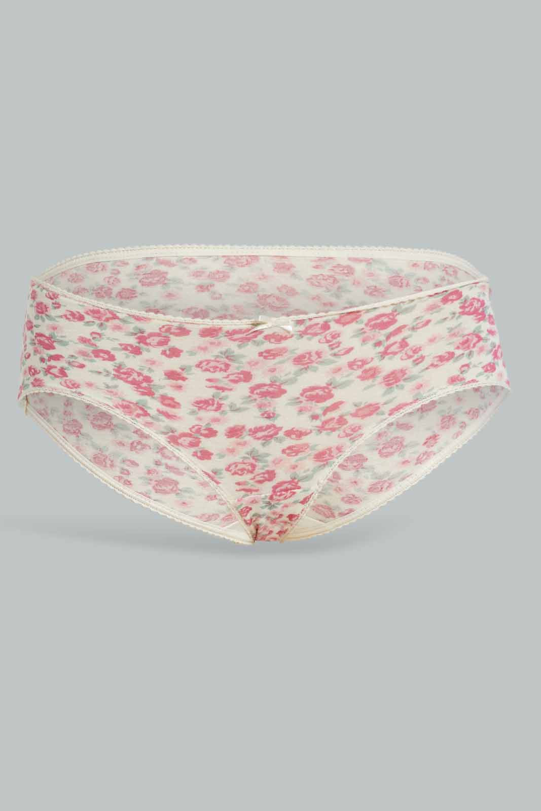 Redtag-Assorted-Print-Boy-leg-Brief-5-Pack-365,-Category:Briefs,-Colour:Assorted,-Deals:New-In,-Dept:Ladieswear,-Filter:Women's-Clothing,-New-In-Women-APL,-Non-Sale,-Section:Women,-Women-Briefs--