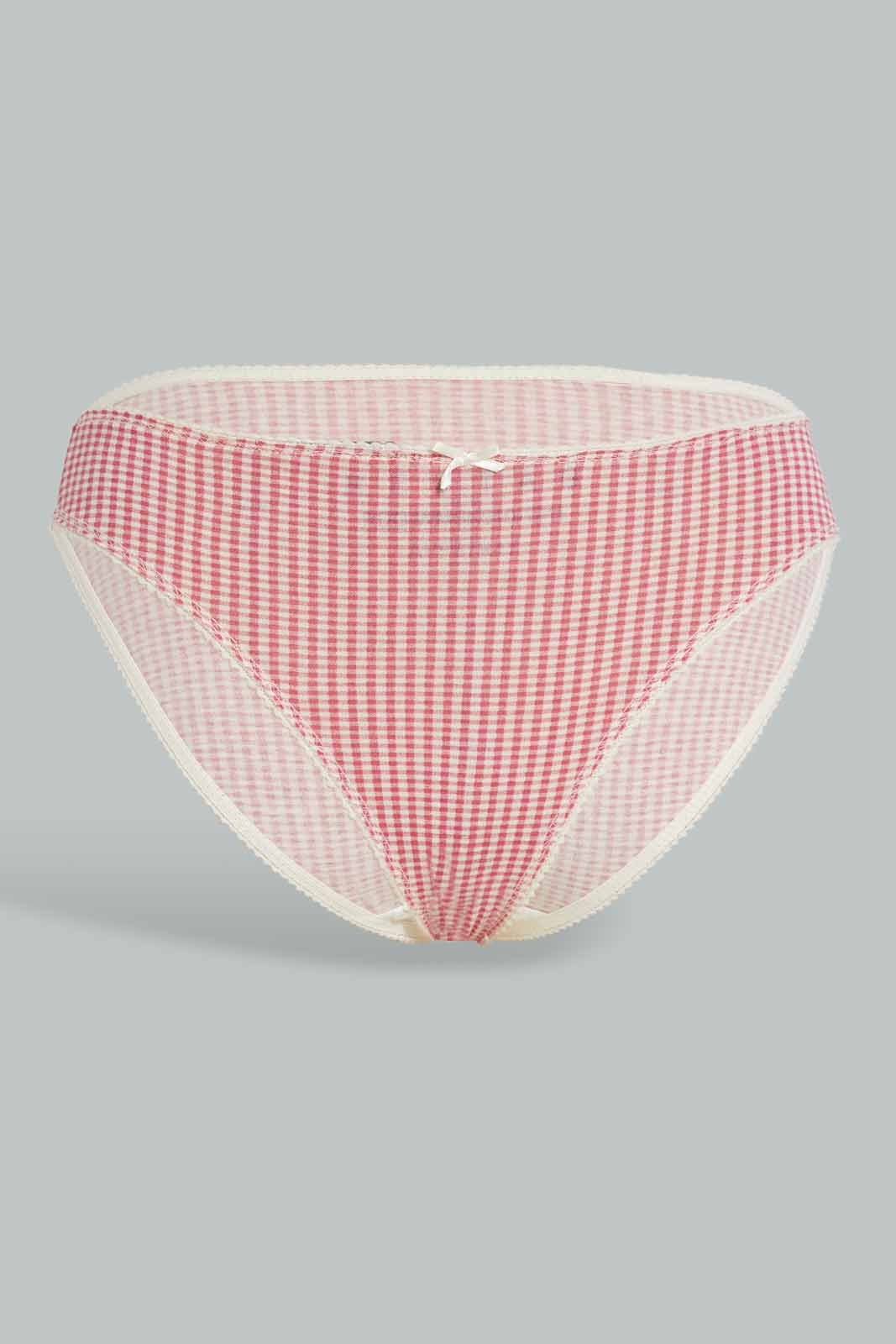 Redtag-Assorted-Print-Hi-leg-Brief-5-Pack-365,-Category:Briefs,-Colour:Assorted,-Deals:New-In,-Dept:Ladieswear,-Filter:Women's-Clothing,-New-In-Women-APL,-Non-Sale,-Section:Women,-Women-Briefs--