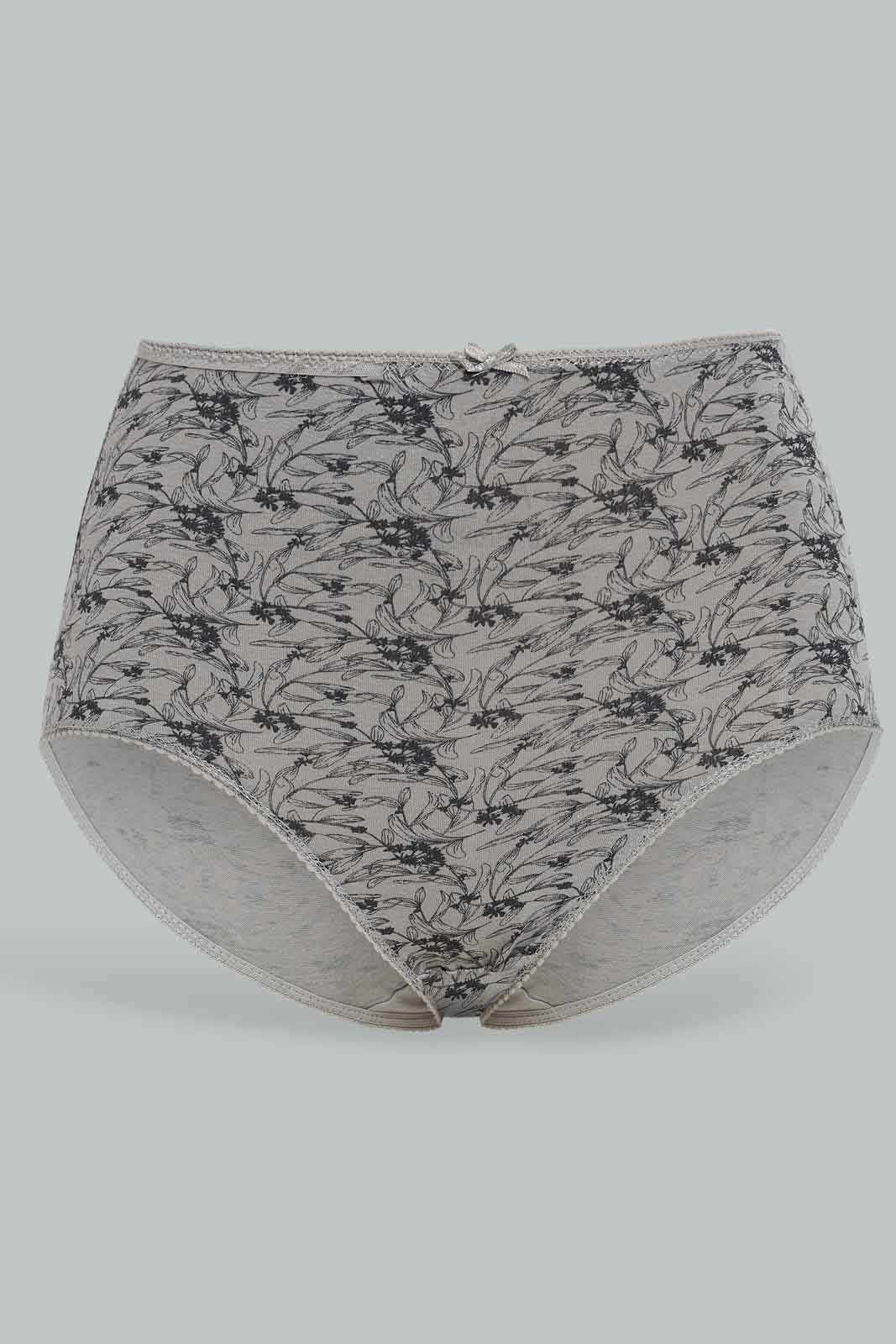 Redtag-Assorted-Print-Full-Brief-5-Pack-365,-Category:Briefs,-Colour:Assorted,-Deals:New-In,-Filter:Women's-Clothing,-New-In-Women-APL,-Non-Sale,-Section:Women,-Women-Briefs--