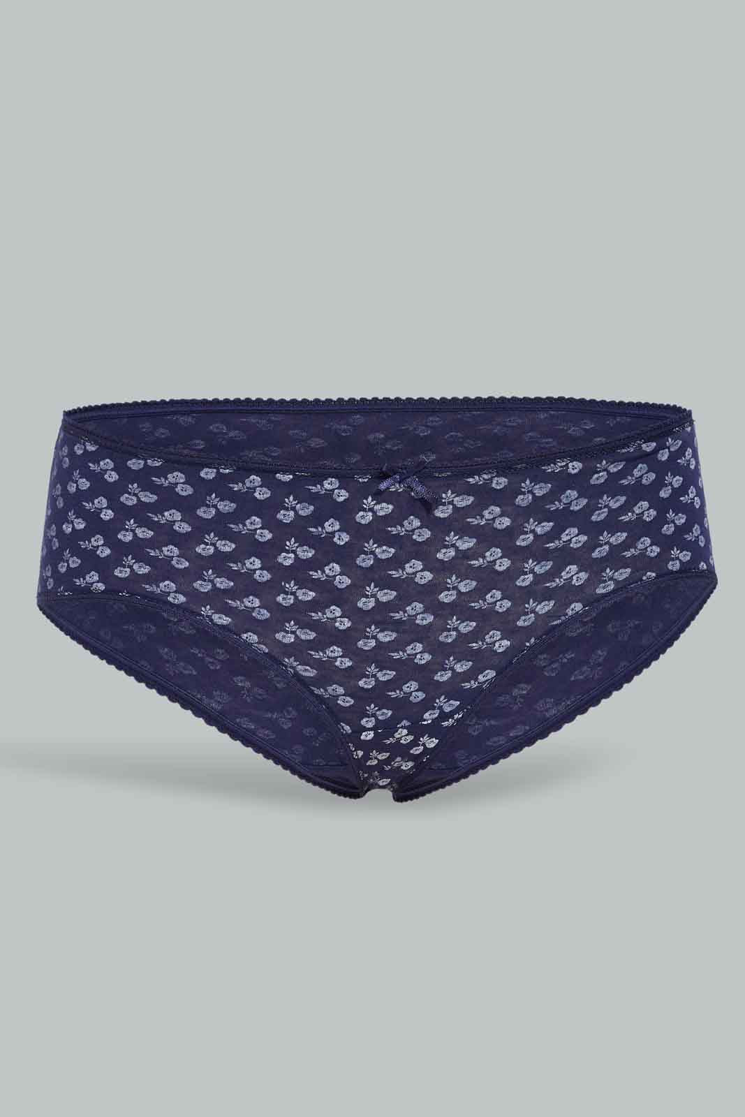 Redtag-Assorted-Print-Boy-leg-Brief-5-Pack-365,-Category:Briefs,-Colour:Assorted,-Deals:New-In,-Filter:Women's-Clothing,-New-In-Women-APL,-Non-Sale,-Section:Women,-Women-Briefs--