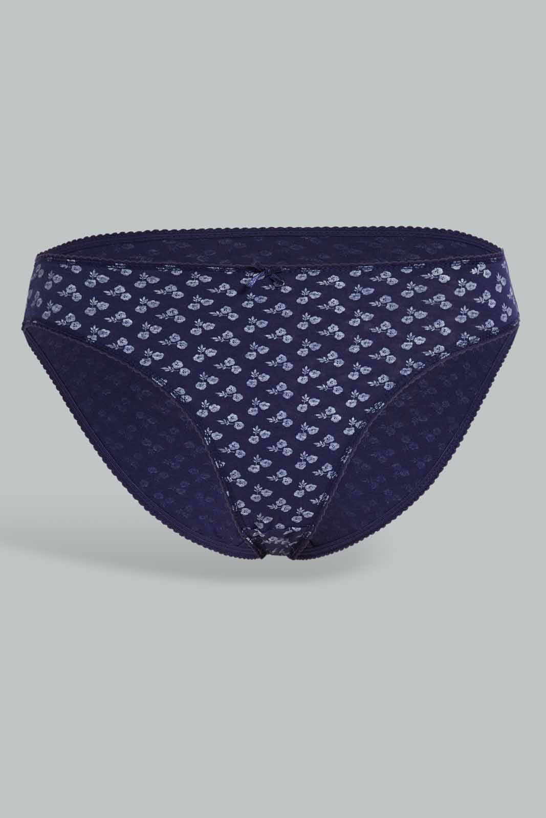 Redtag-Assorted-Print-Hi-leg-Brief-5-Pack-365,-Category:Briefs,-Colour:Assorted,-Deals:New-In,-Dept:Ladieswear,-Filter:Women's-Clothing,-New-In-Women-APL,-Non-Sale,-Section:Women,-Women-Briefs--