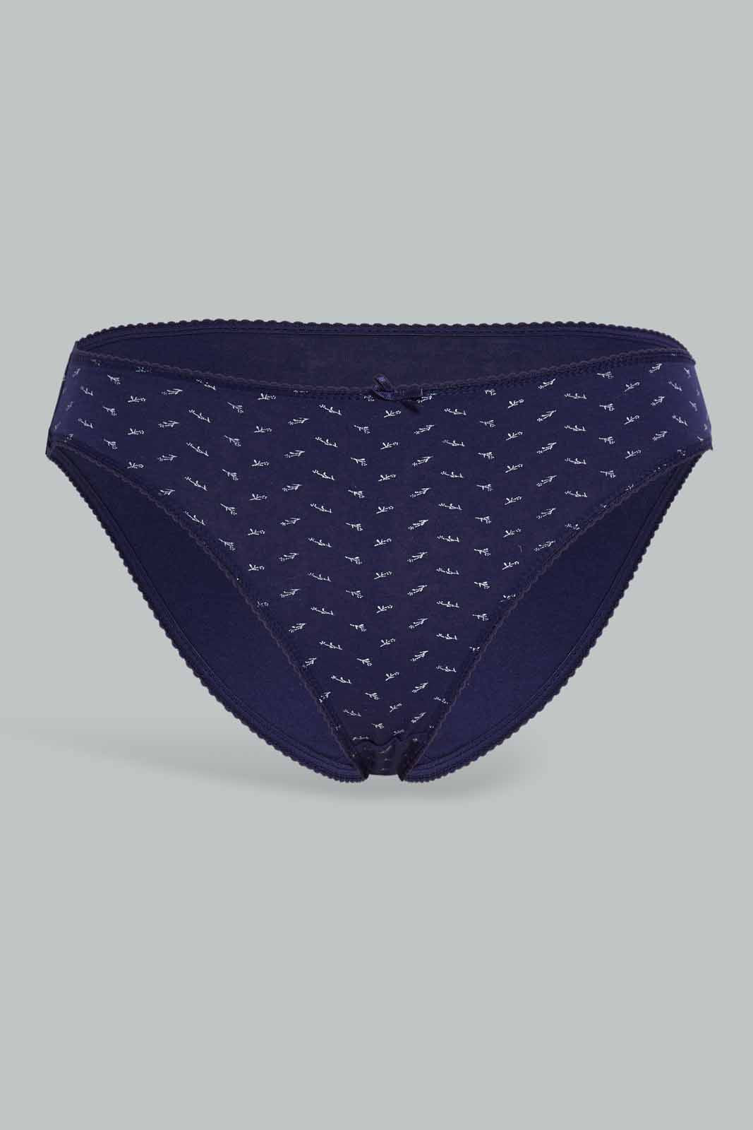 Redtag-Assorted-Print-Hi-leg-Brief-5-Pack-365,-Category:Briefs,-Colour:Assorted,-Deals:New-In,-Dept:Ladieswear,-Filter:Women's-Clothing,-New-In-Women-APL,-Non-Sale,-Section:Women,-Women-Briefs--