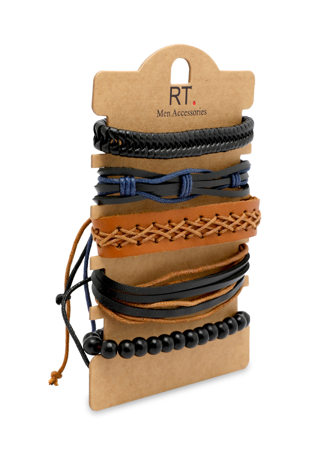 Redtag-Assrted-Bracelet-Set-Category:Bracelet,-Colour:Assorted,-Dept:Menswear,-Filter:Men's-Accessories,-Men-BRACELET,-New-In,-New-In-Men-ACC,-Non-Sale,-Section:Men,-W22A-Men's-