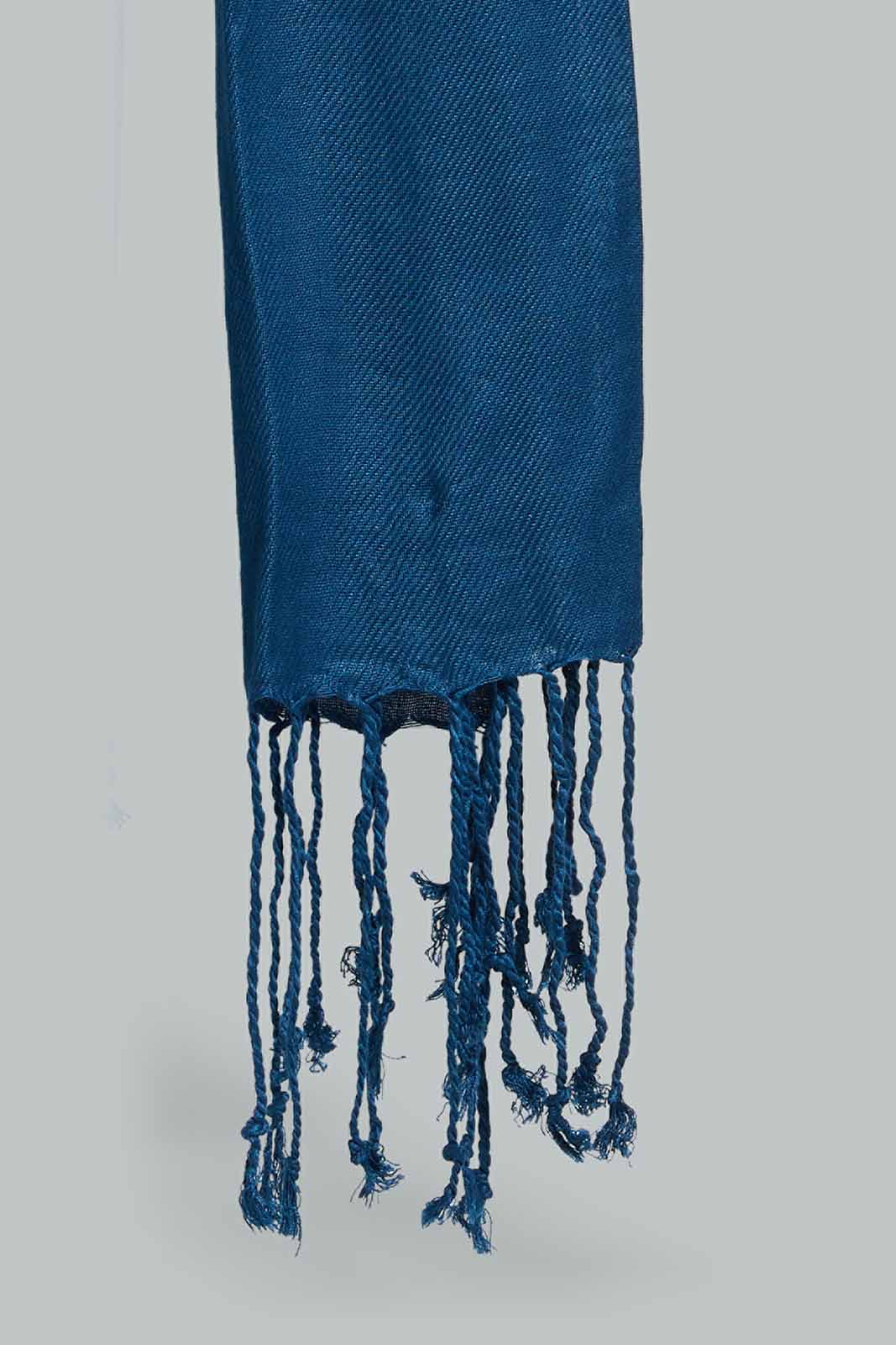 Redtag-Navy-Solid-Colour-Category:Scarves,-Colour:Navy,-Filter:Women's-Accessories,-New-In,-New-In-Women-ACC,-Non-Sale,-Section:Women,-W22A,-Women-Scarves-Women-
