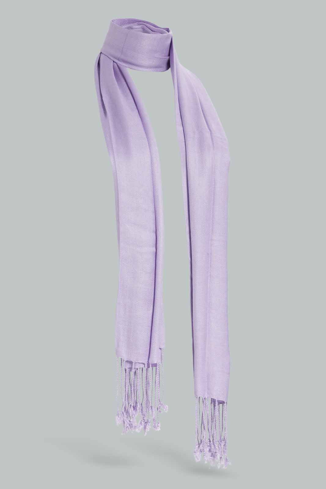 Redtag-Maroon-Solid-Scarf-Category:Scarves,-Colour:Burgundy,-Filter:Women's-Accessories,-New-In,-New-In-Women-ACC,-Non-Sale,-Section:Women,-W22A,-Women-Scarves-Women-