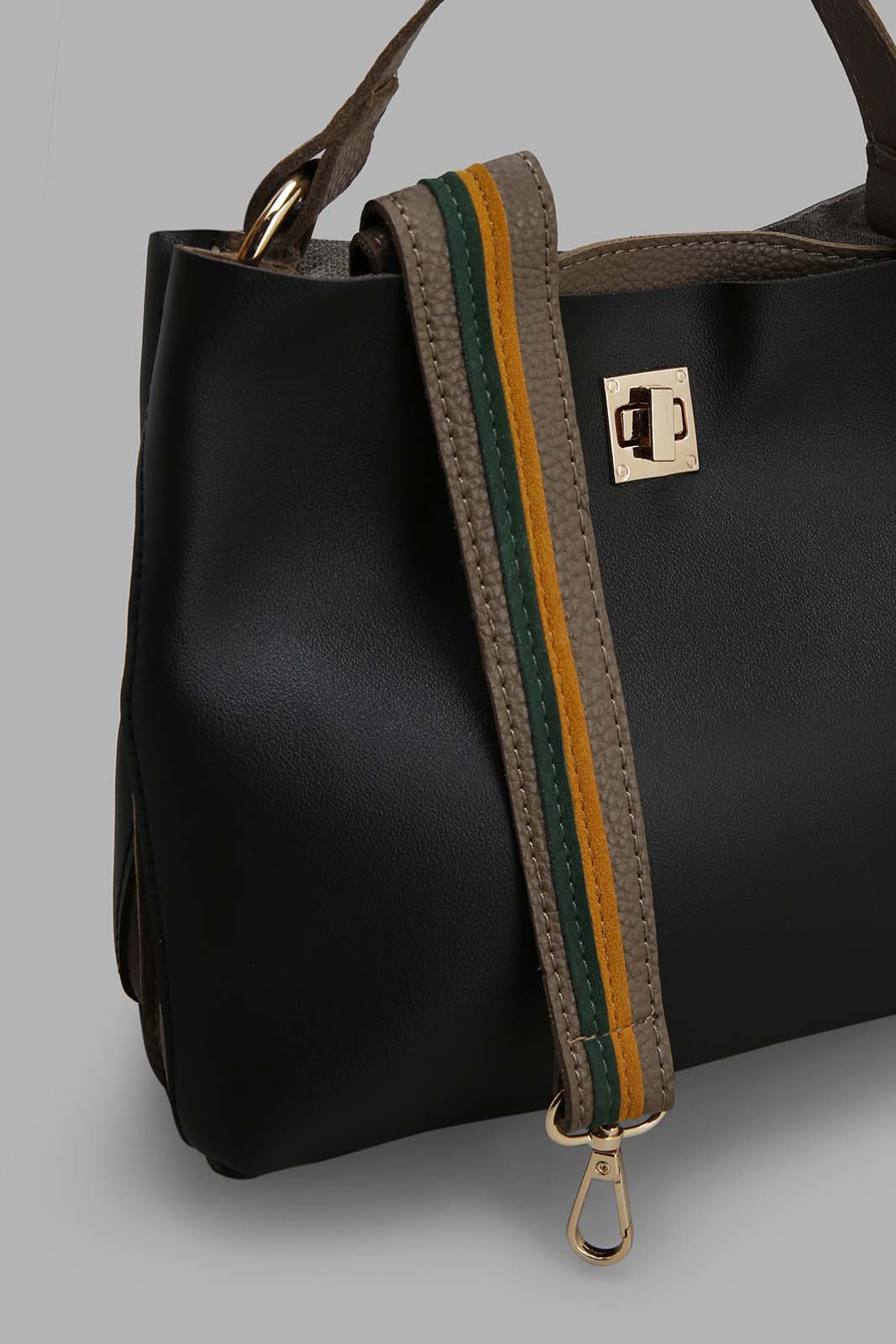 Redtag-Black-Cross-Body-Bag-Category:Bags,-Colour:Black,-Filter:Women's-Accessories,-New-In,-New-In-Women-ACC,-Non-Sale,-Section:Women,-W22A,-Women-Bags-Women-