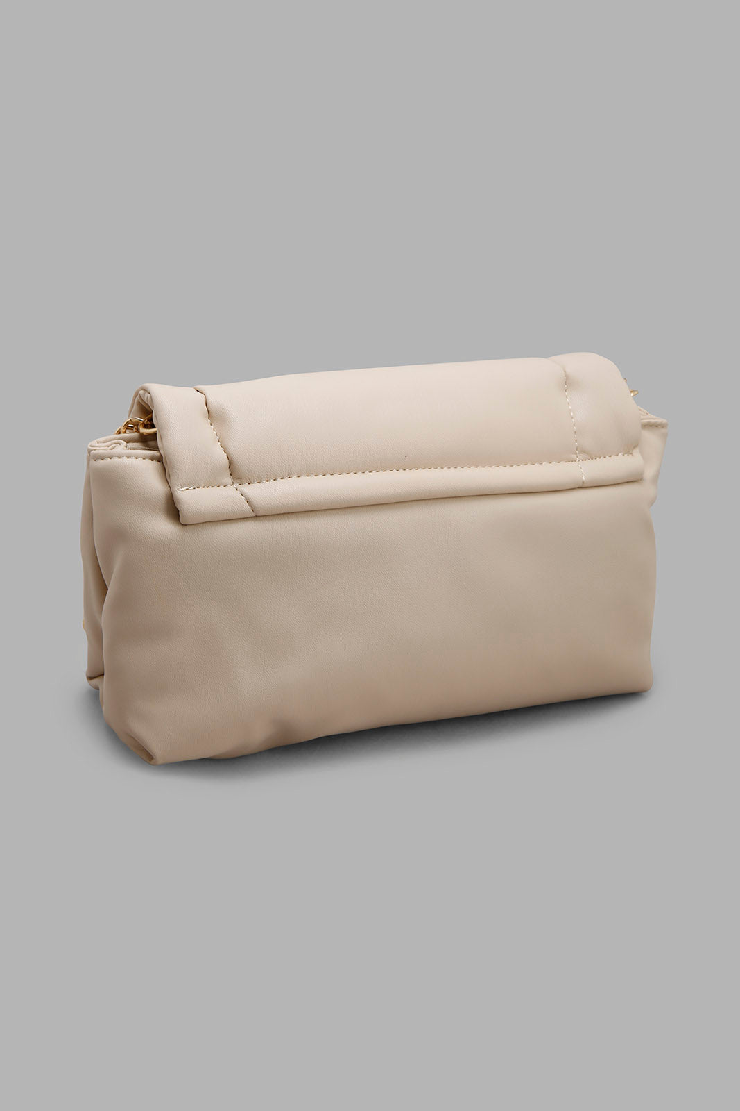Redtag-Beige-Cross-Body-Bag-With-Gold-Chain-Category:Bags,-Colour:Beige,-Filter:Women's-Accessories,-New-In,-New-In-Women-ACC,-Non-Sale,-Section:Women,-W22A,-Women-Bags-Women-