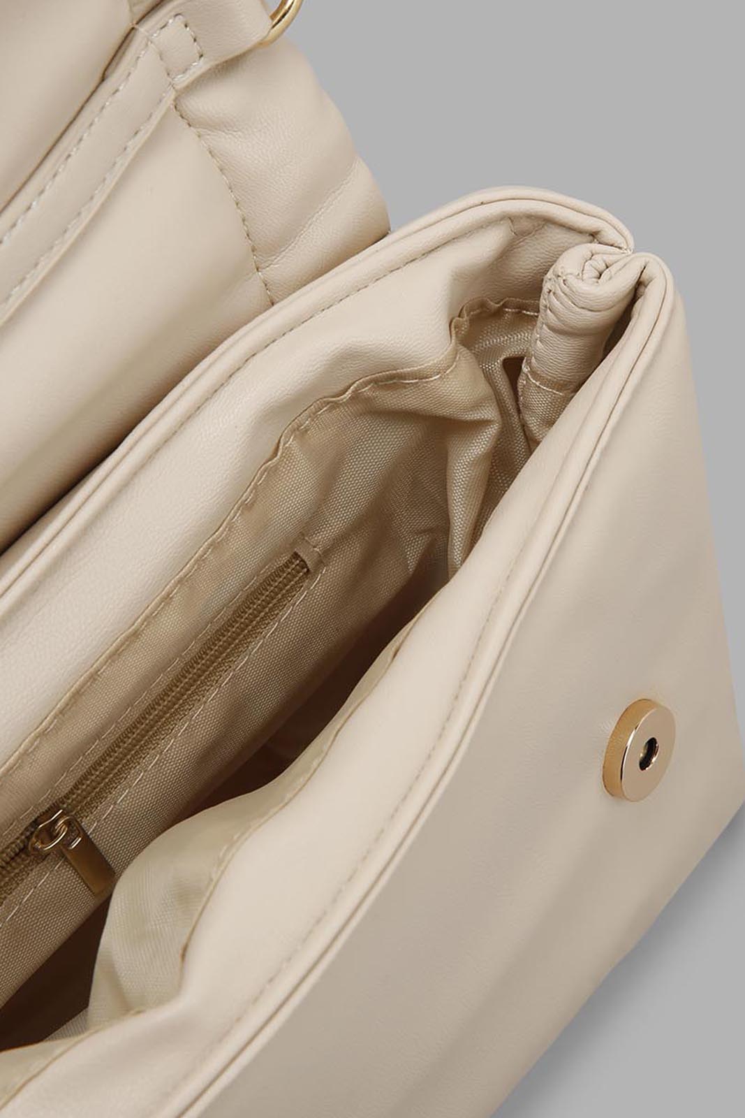 Redtag-Beige-Cross-Body-Bag-With-Gold-Chain-Category:Bags,-Colour:Beige,-Filter:Women's-Accessories,-New-In,-New-In-Women-ACC,-Non-Sale,-Section:Women,-W22A,-Women-Bags-Women-
