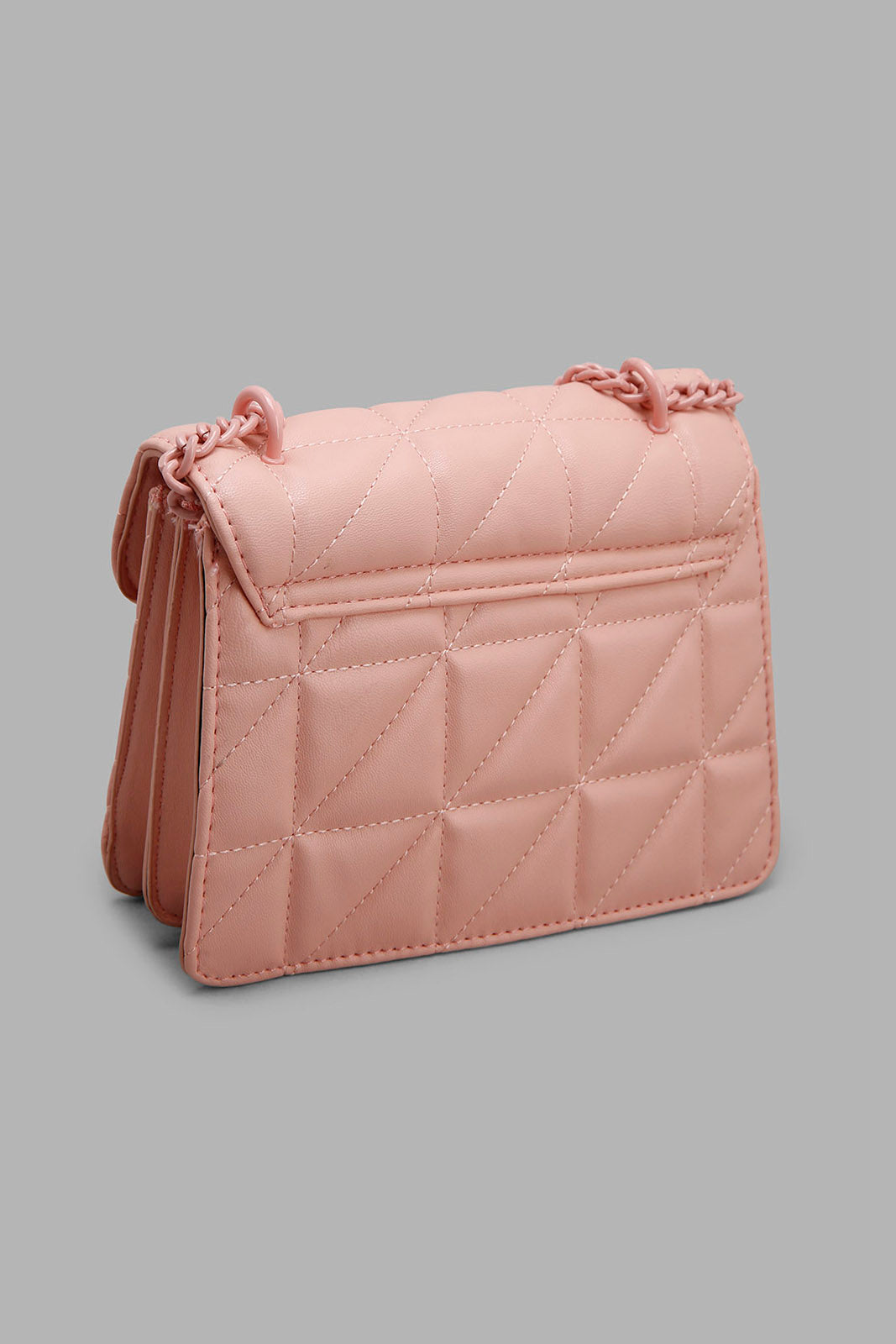 Redtag-Pink-Cross-Body-Bag-With-Embellished-Chain-Category:Bags,-Colour:Pink,-Filter:Women's-Accessories,-New-In,-New-In-Women-ACC,-Non-Sale,-Section:Women,-W22A,-Women-Bags-Women-