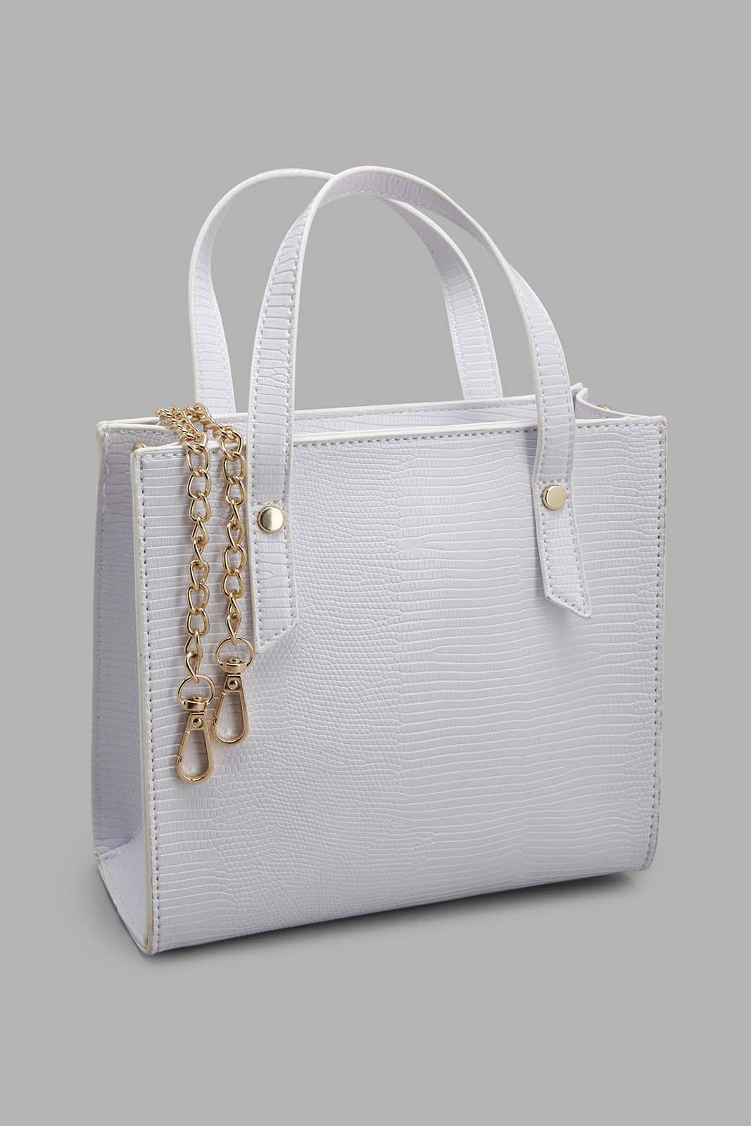 Redtag-White-Cross-Body-Bag-Category:Bags,-Colour:White,-Filter:Women's-Accessories,-New-In,-New-In-Women-ACC,-Non-Sale,-Section:Women,-W22A,-Women-Bags-Women-