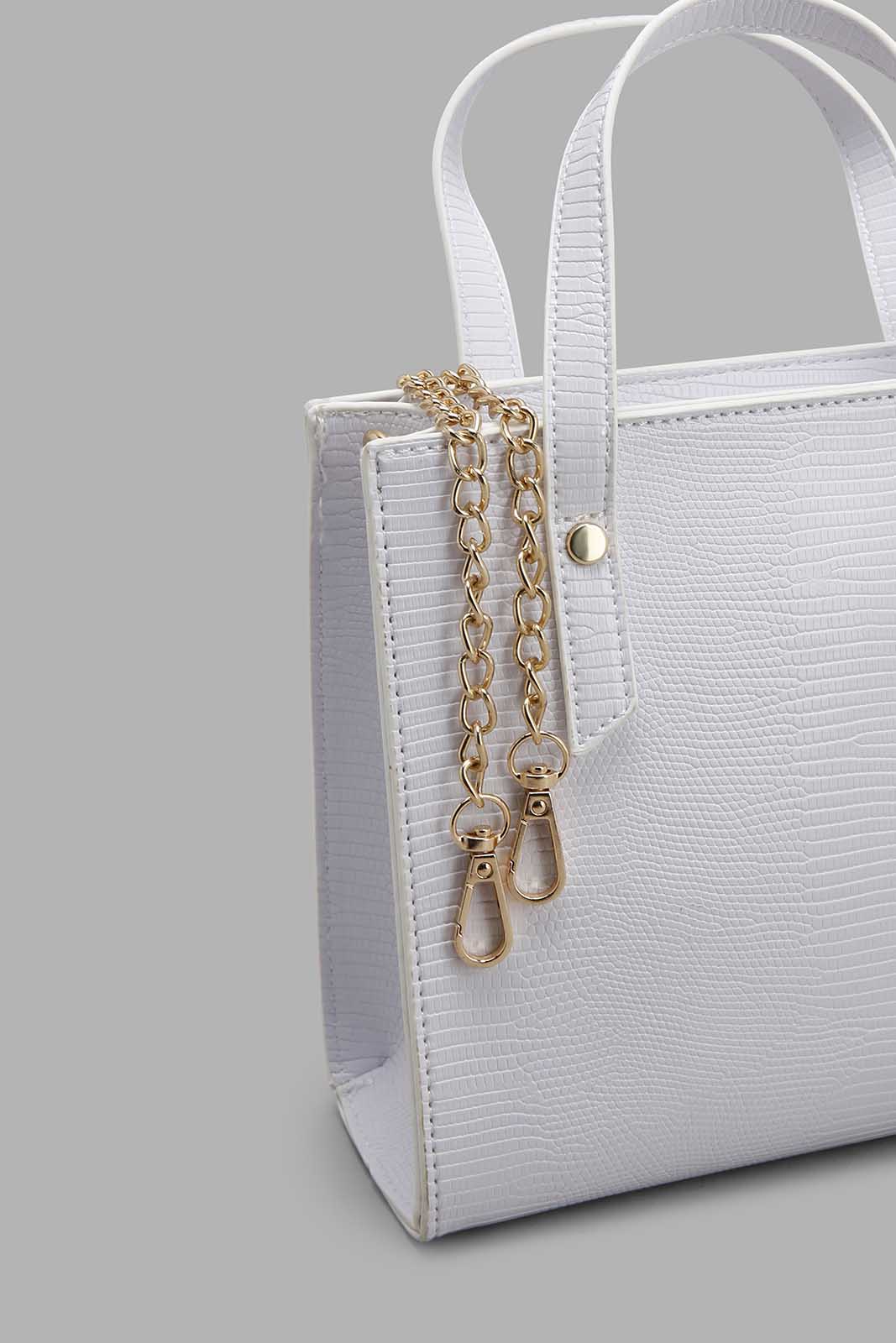 Redtag-White-Cross-Body-Bag-Category:Bags,-Colour:White,-Filter:Women's-Accessories,-New-In,-New-In-Women-ACC,-Non-Sale,-Section:Women,-W22A,-Women-Bags-Women-