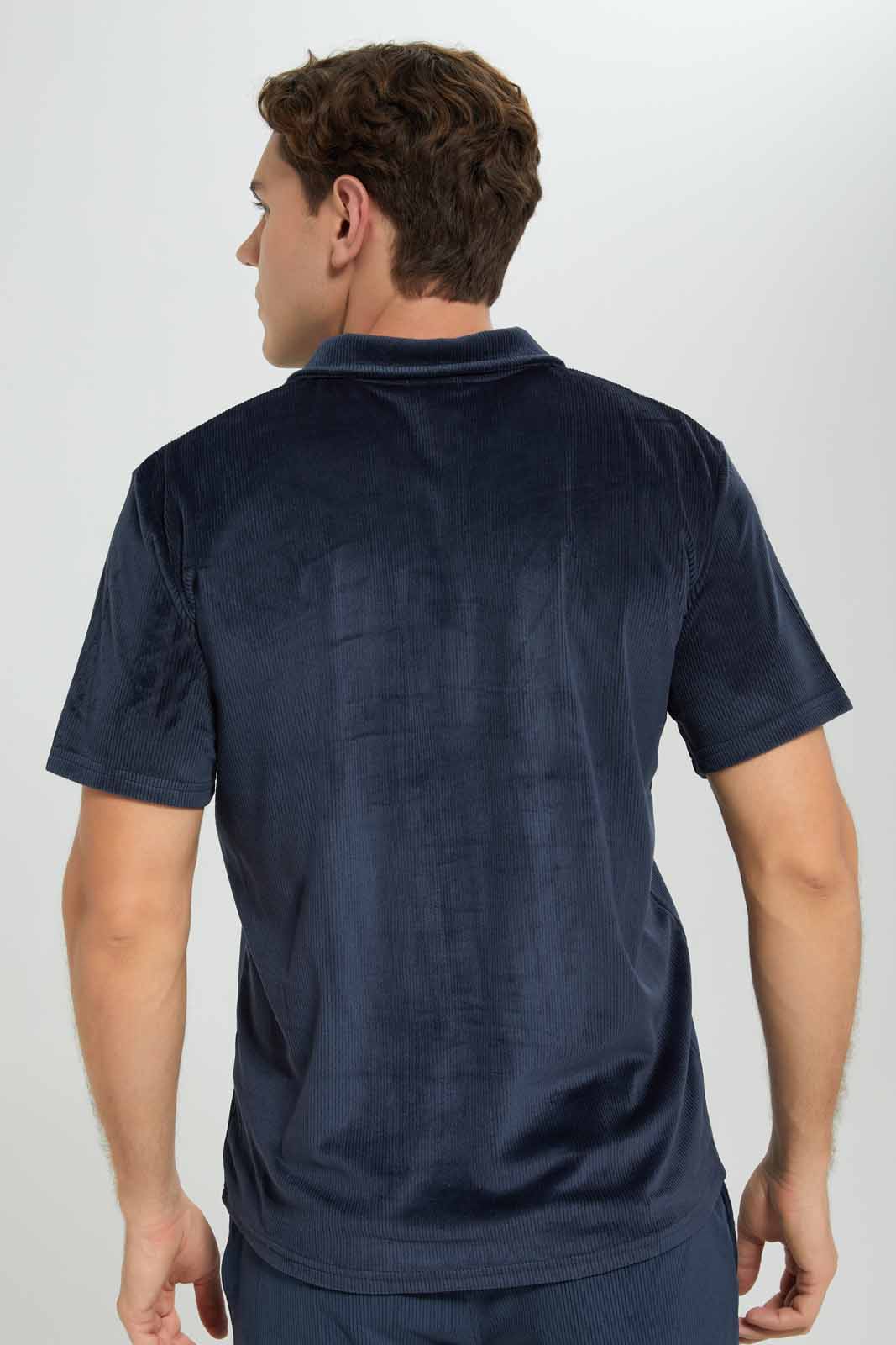 Redtag-Nevy-Relax-Fit-Polo-Shirt-Category:Sweatshirts,-Colour:Navy,-Deals:New-In,-Filter:Men's-Clothing,-Men-Loungewear-Sweatshirts,-Men-Sweatshirts,-New-In-Men-APL,-Non-Sale,-Section:Men,-W22B--