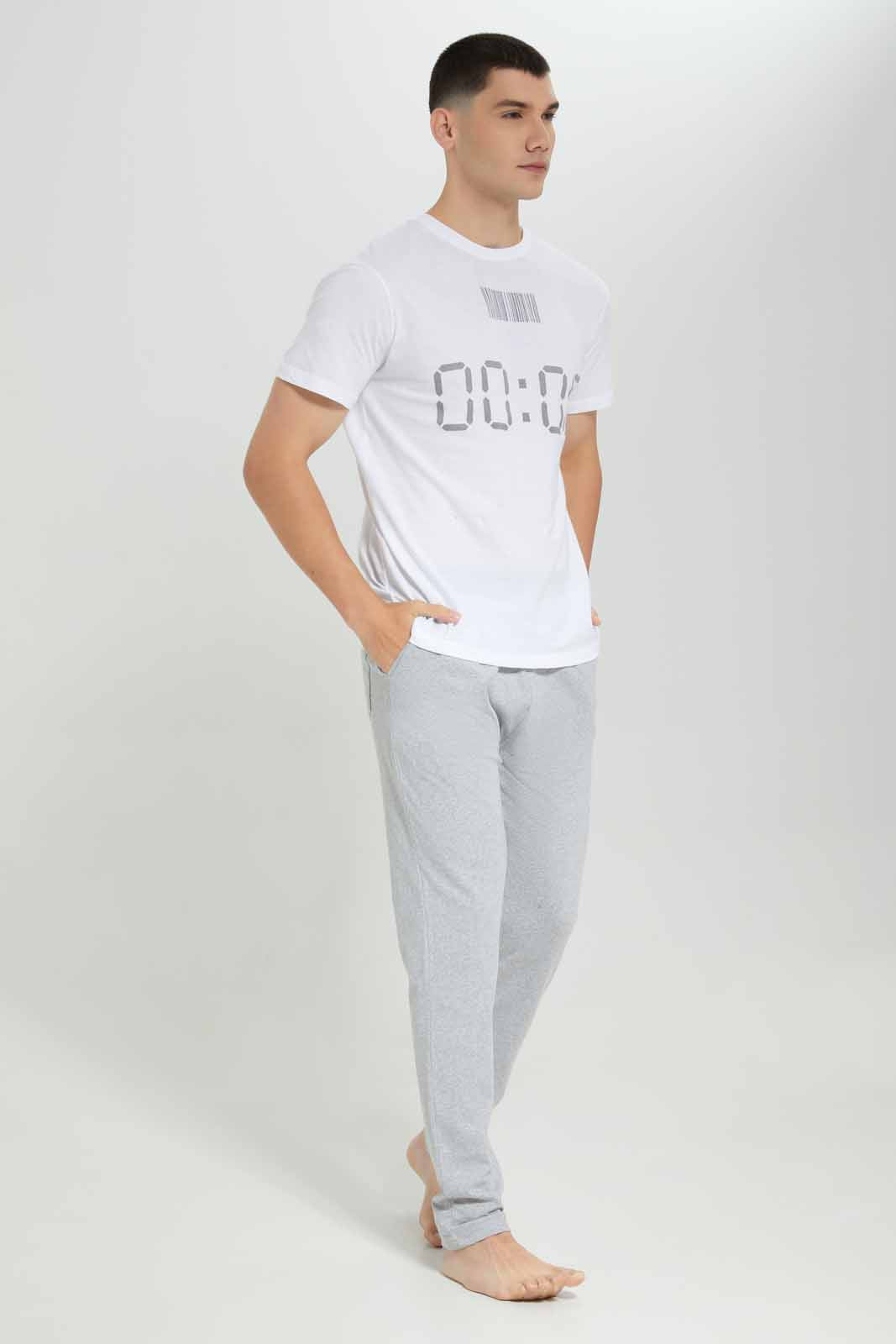 Redtag-Grey-Pyjama-Bottoms-Category:Pyjama-Bottoms,-Colour:Grey,-Deals:New-In,-Filter:Men's-Clothing,-Men-Pyjama-Bottoms,-New-In-Men-APL,-Non-Sale,-Section:Men,-W22A-Men's-