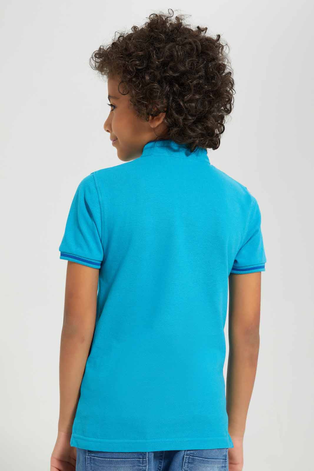 Redtag-Blue-Tom-And-Jerry-Stand-Up-Collar-Polo-T-Shirt-BOY-Polo-T-Shirts,-Category:Polo-T-Shirts,-CHR,-Colour:Blue,-Deals:New-In,-Filter:Boys-(2-to-8-Yrs),-New-In-BOY-APL,-Non-Sale,-Section:Boys-(0-to-14Yrs),-TBL,-W22A-Boys-2 to 8 Years