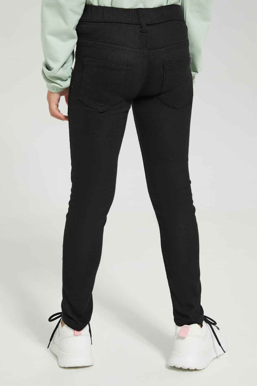 Redtag-Black-Jeggings-Category:Jeans,-Colour:Black,-Deals:New-In,-Dept:Girls,-Filter:Girls-(2-to-8-Yrs),-GIR-Jeans,-New-In-GIR-APL,-Non-Sale,-Section:Girls-(0-to-14Yrs),-W22A-Girls-2 to 8 Years