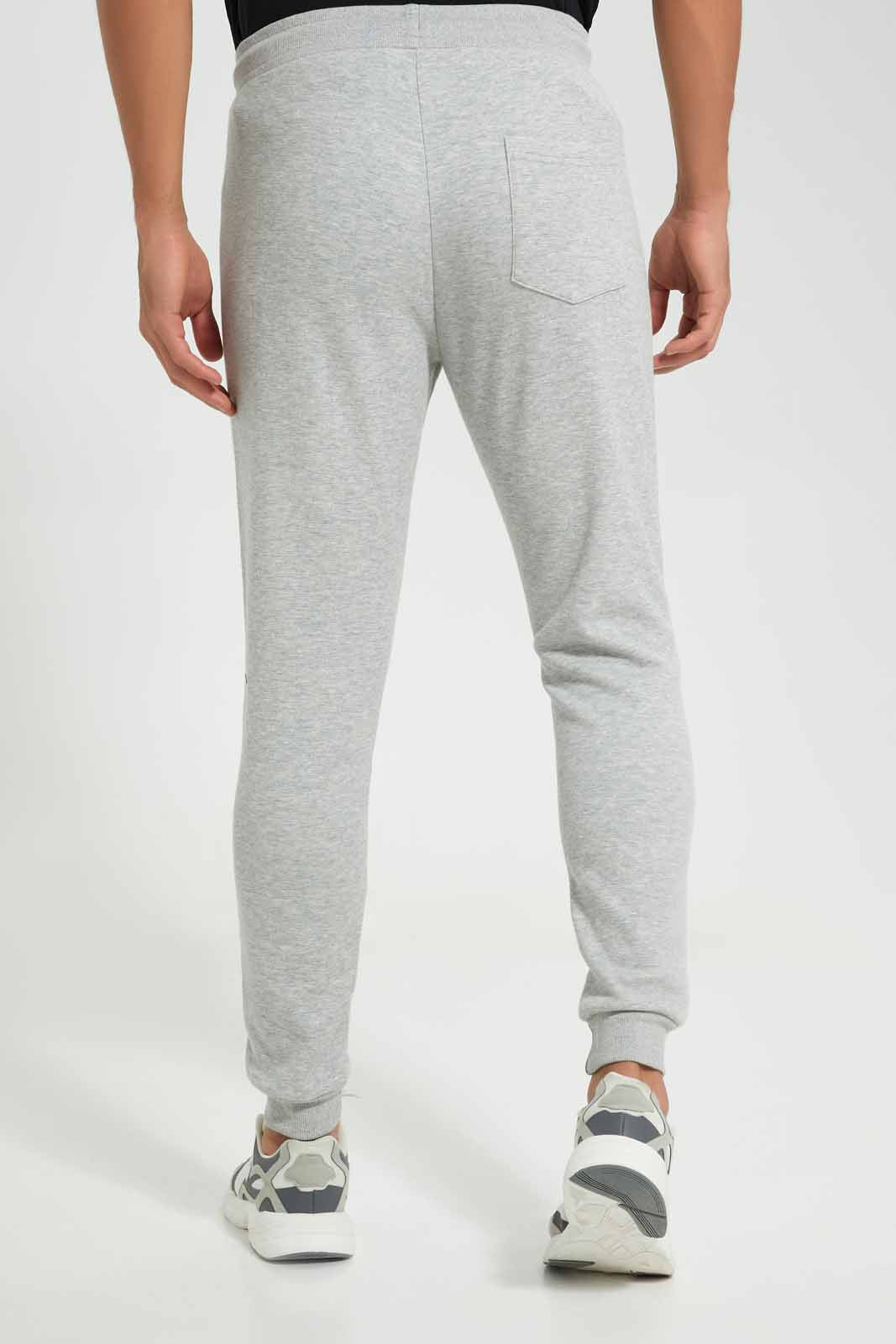 Redtag-Grey-Pique-Biker-Jog-Pant-Category:Joggers,-Colour:Grey,-Deals:New-In,-Filter:Men's-Clothing,-Men-Joggers,-New-In-Men-APL,-Non-Sale,-Section:Men,-W22A-Men's-