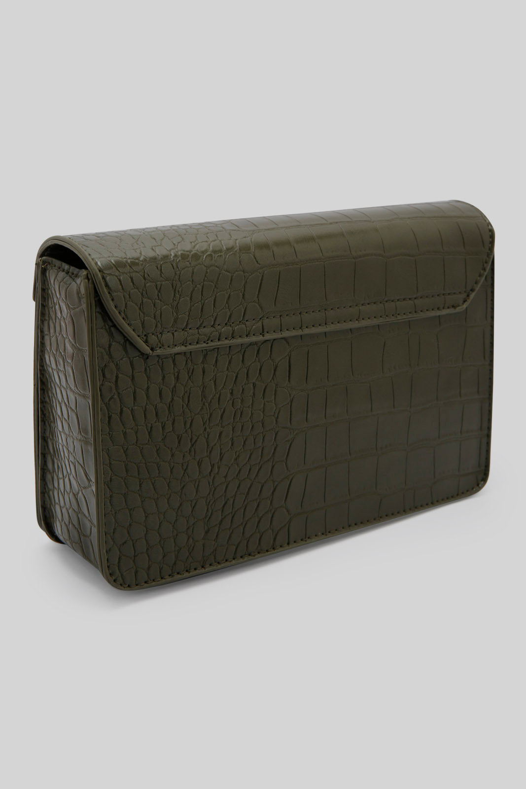 Redtag-Olive-Green-Envelope-Texture-Category:Bags,-Colour:Green,-Filter:Women's-Accessories,-New-In,-New-In-Women-ACC,-Non-Sale,-Section:Women,-W22A,-Women-Bags-Women-