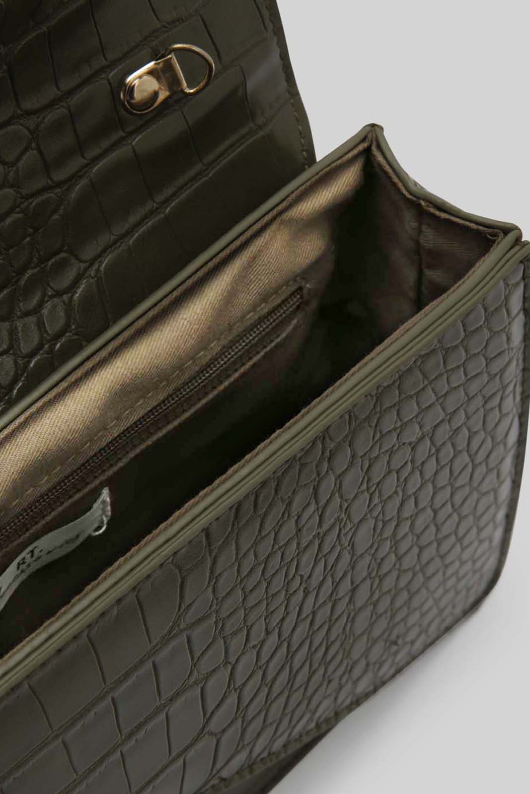 Redtag-Olive-Green-Envelope-Texture-Category:Bags,-Colour:Green,-Filter:Women's-Accessories,-New-In,-New-In-Women-ACC,-Non-Sale,-Section:Women,-W22A,-Women-Bags-Women-
