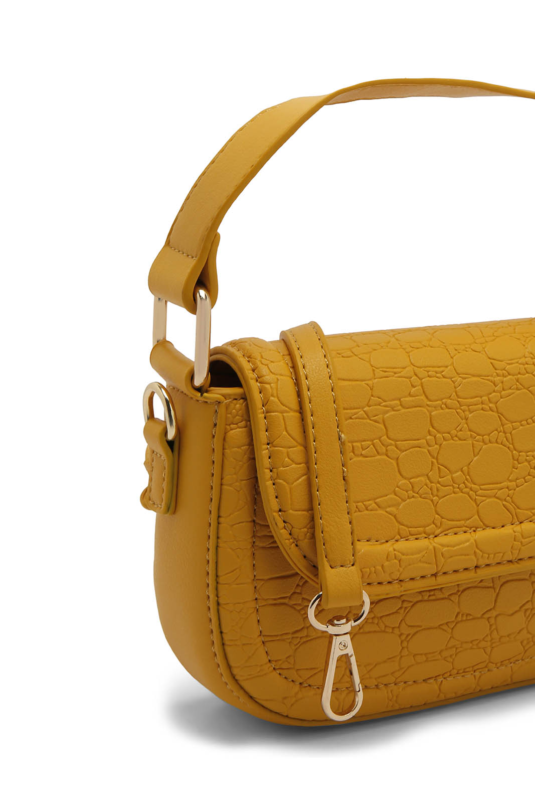 Redtag-Mustard-Cross-Body-Bag-Category:Bags,-Colour:Mustard,-Dept:Ladieswear,-Filter:Women's-Accessories,-New-In,-New-In-Women-ACC,-Non-Sale,-Section:Women,-W22B,-Women-Bags-Women-