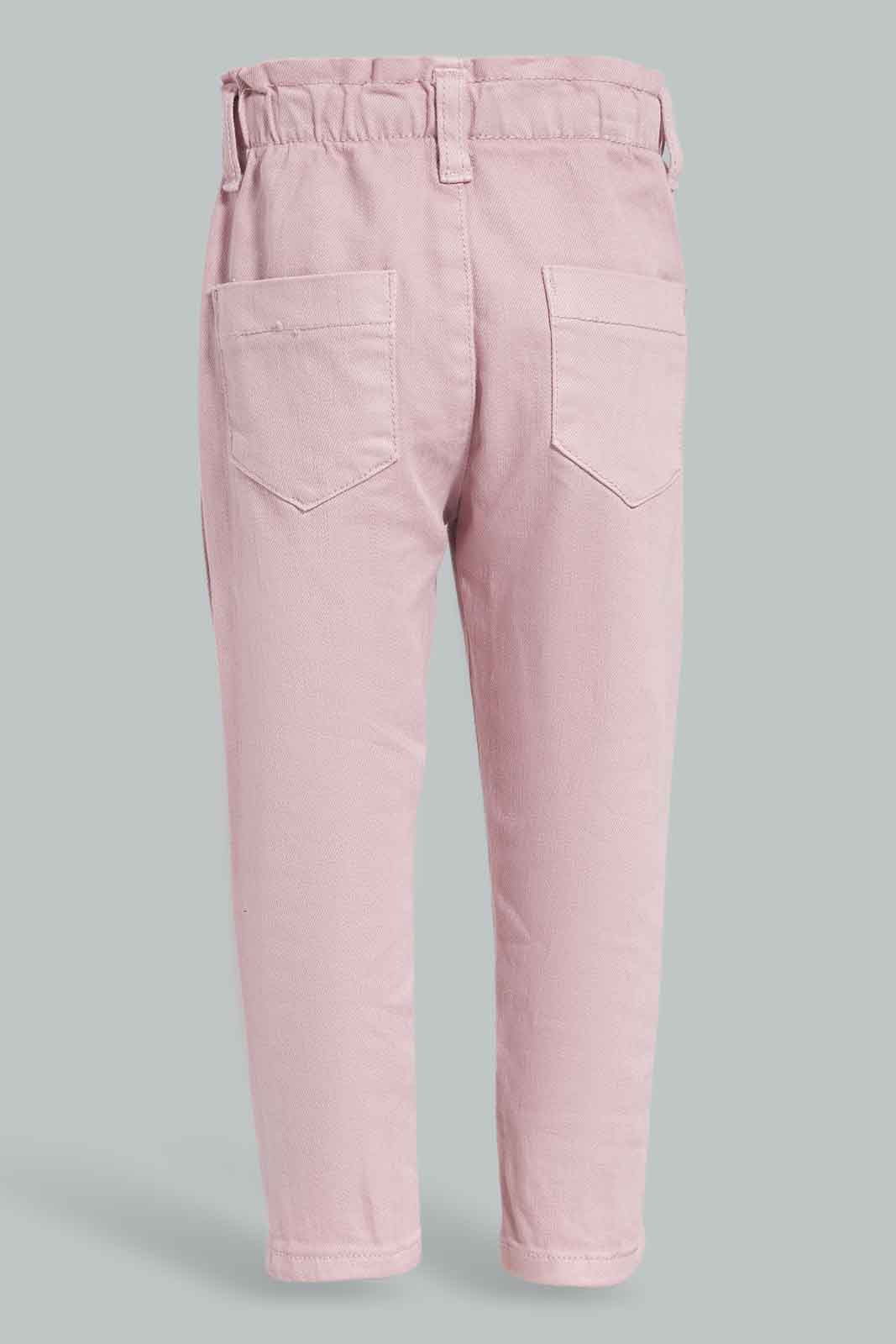 Redtag-Lilac-Paperbag-Jeans-Category:Jeans,-Colour:Lilac,-Deals:New-In,-Filter:Infant-Girls-(3-to-24-Mths),-ING-Jeans,-New-In-ING-APL,-Non-Sale,-Section:Girls-(0-to-14Yrs),-W22B-Infant-Girls-3 to 24 Months