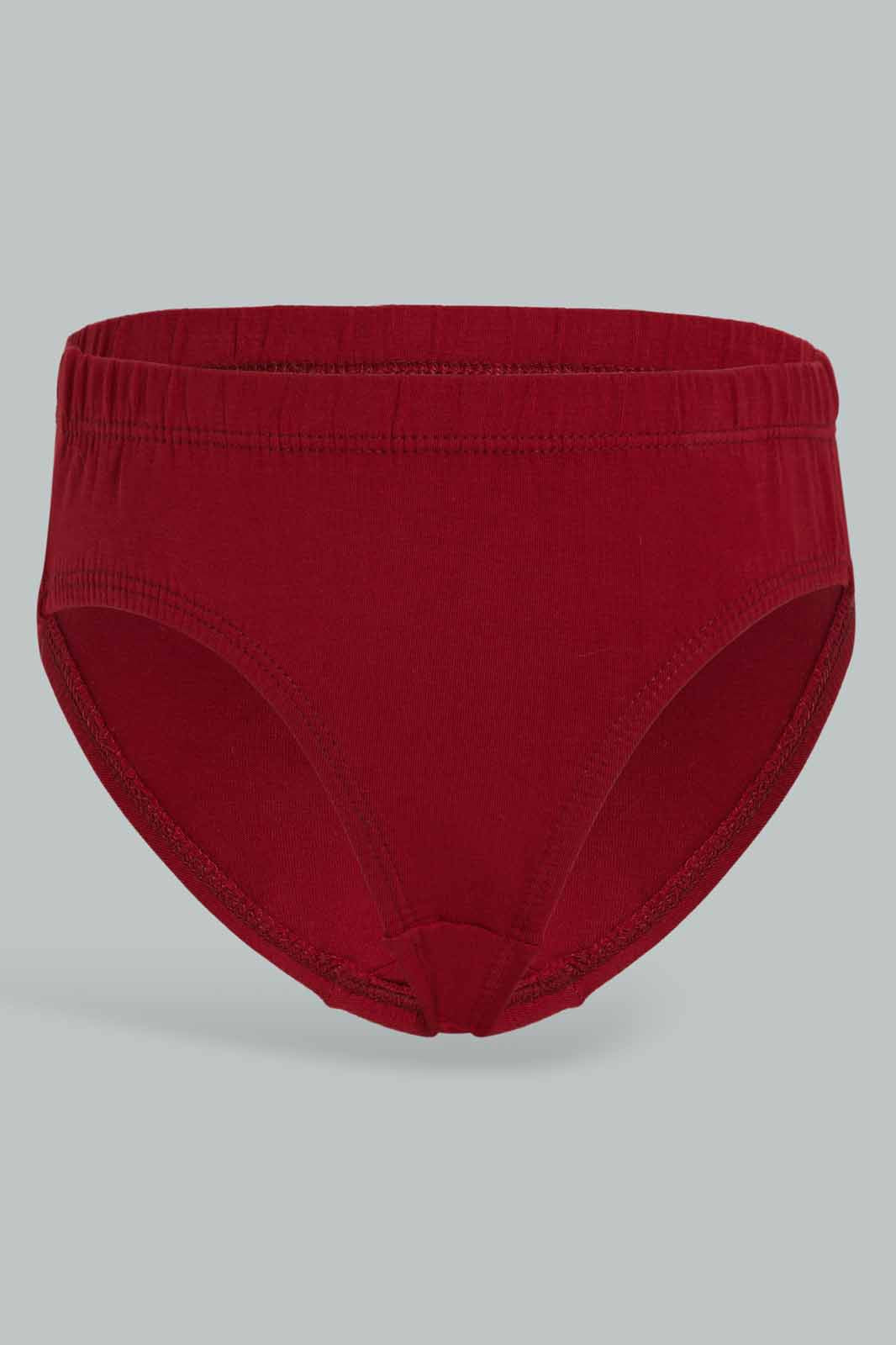 Redtag-5-Pack-Brief-Grey-Marl/Red/Blue/Charcoal/Black-365,-BOY-Boxers,-Category:Boxers,-Colour:Assorted,-Deals:New-In,-Dept:Boys,-ESS,-Filter:Boys-(2-to-8-Yrs),-New-In-BOY-APL,-Non-Sale,-Section:Boys-(0-to-14Yrs)-Boys-2 to 8 Years